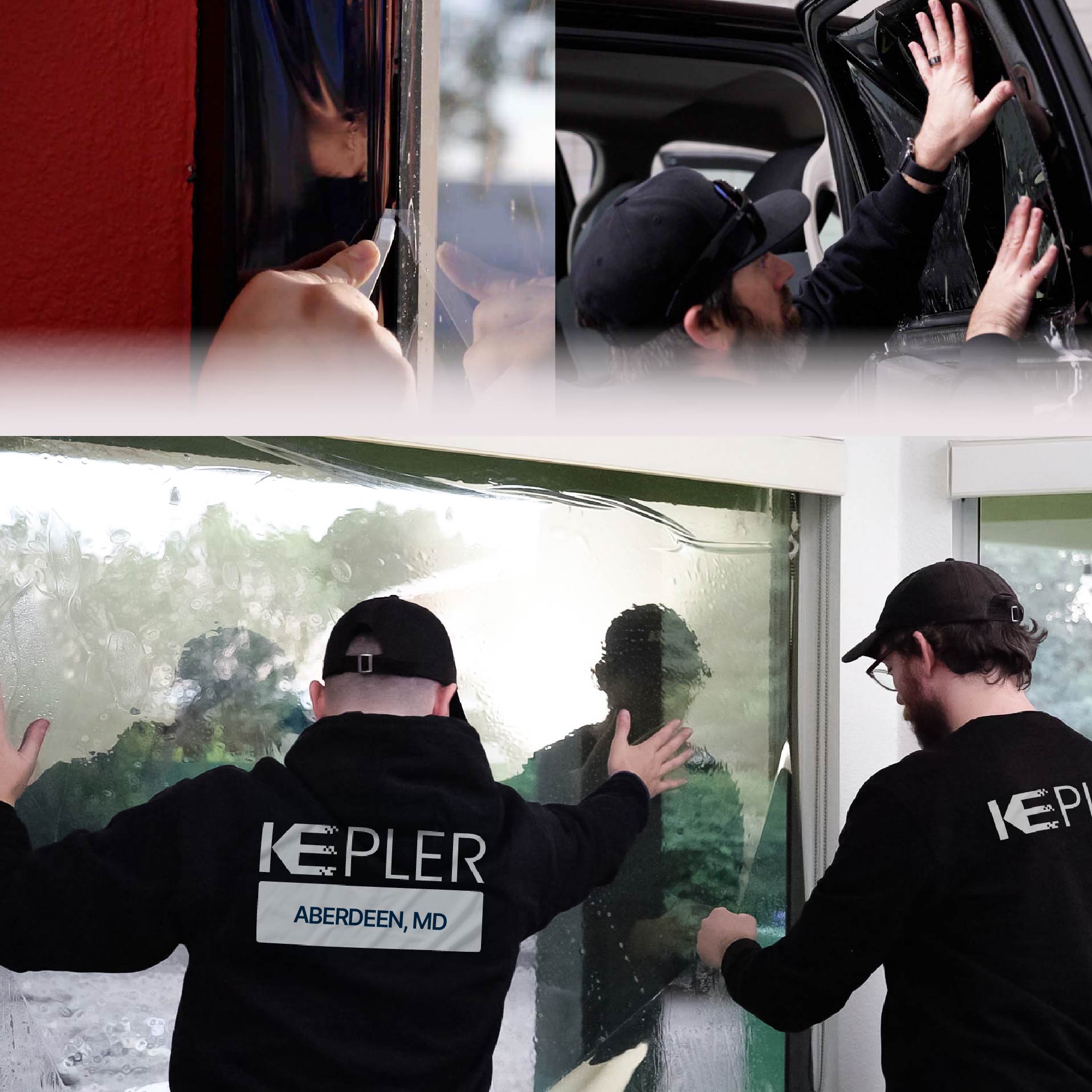 Kepler Specialist Performing Commercial Window Tinting in Aberdeen Aberdeen