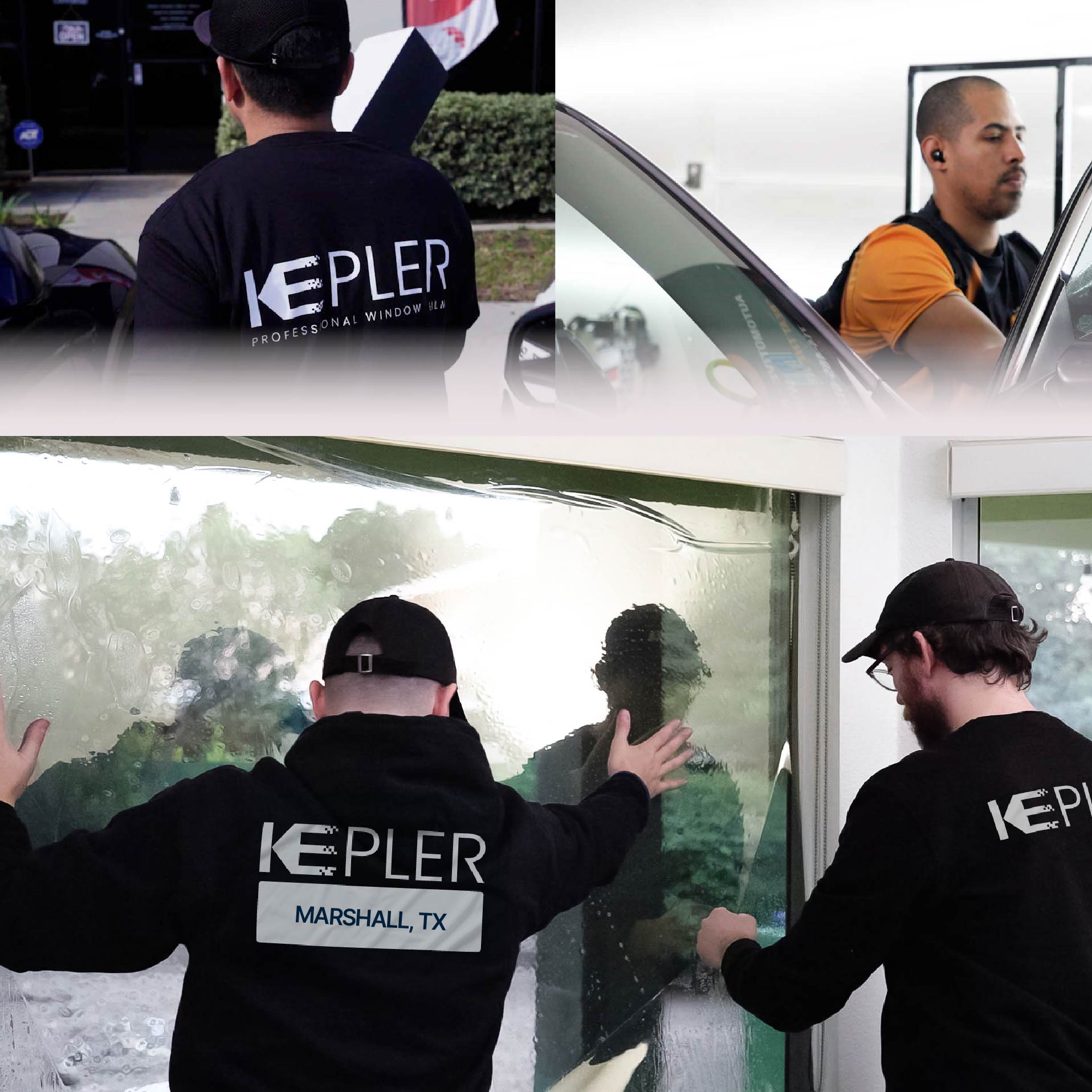 Kepler Specialist Performing Commercial Window Tinting in Marshall Marshall