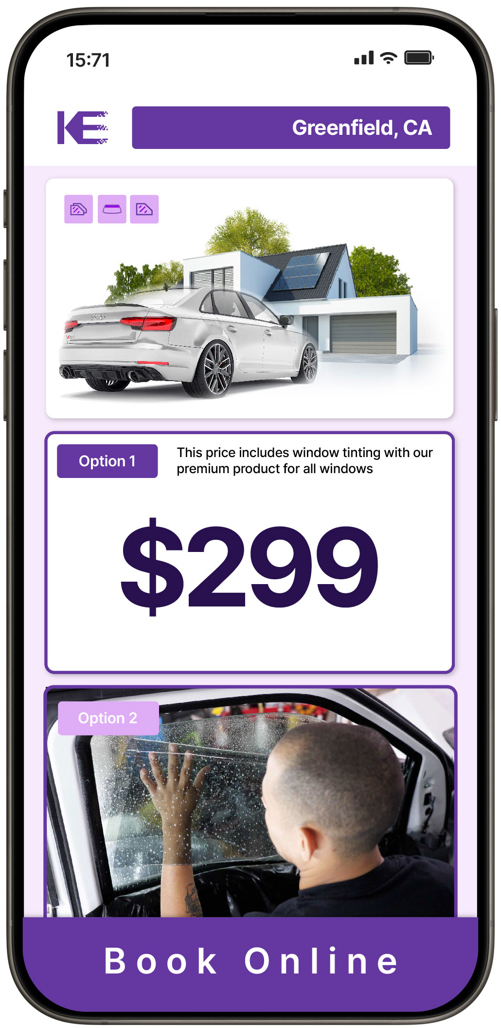 View Competitive Window Tinting Prices in Greenfield, California