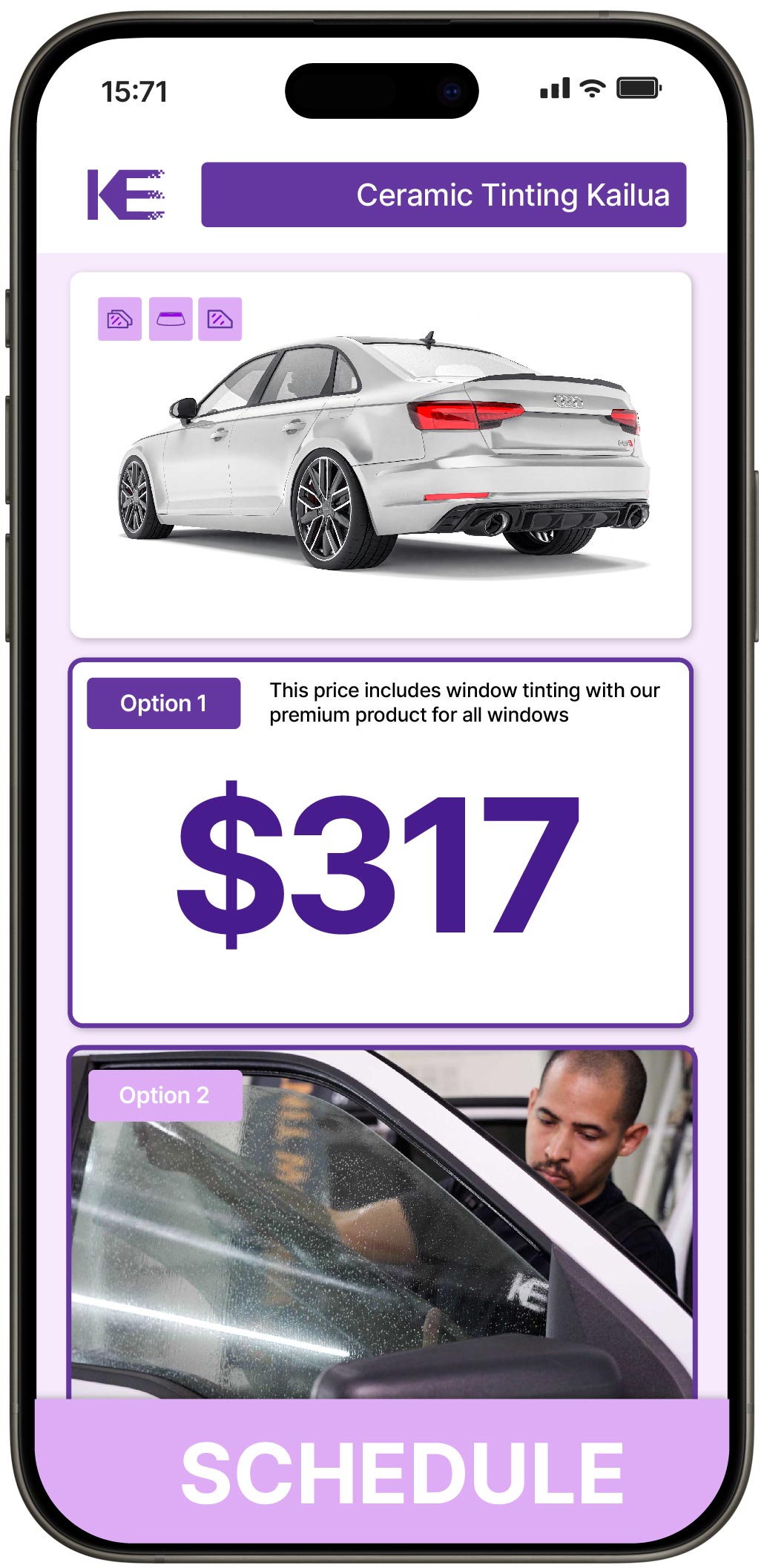 View Reasonable Ceramic Window Tinting Prices in Kailua, Hawaii