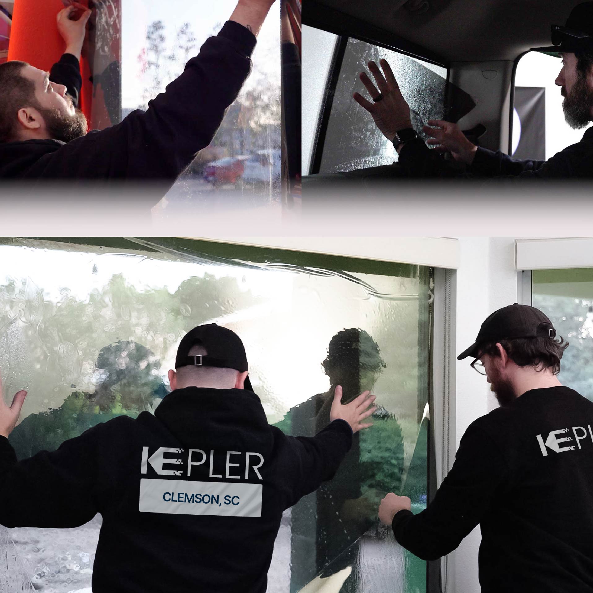 Kepler Specialist Performing Commercial Window Tinting in Clemson Clemson