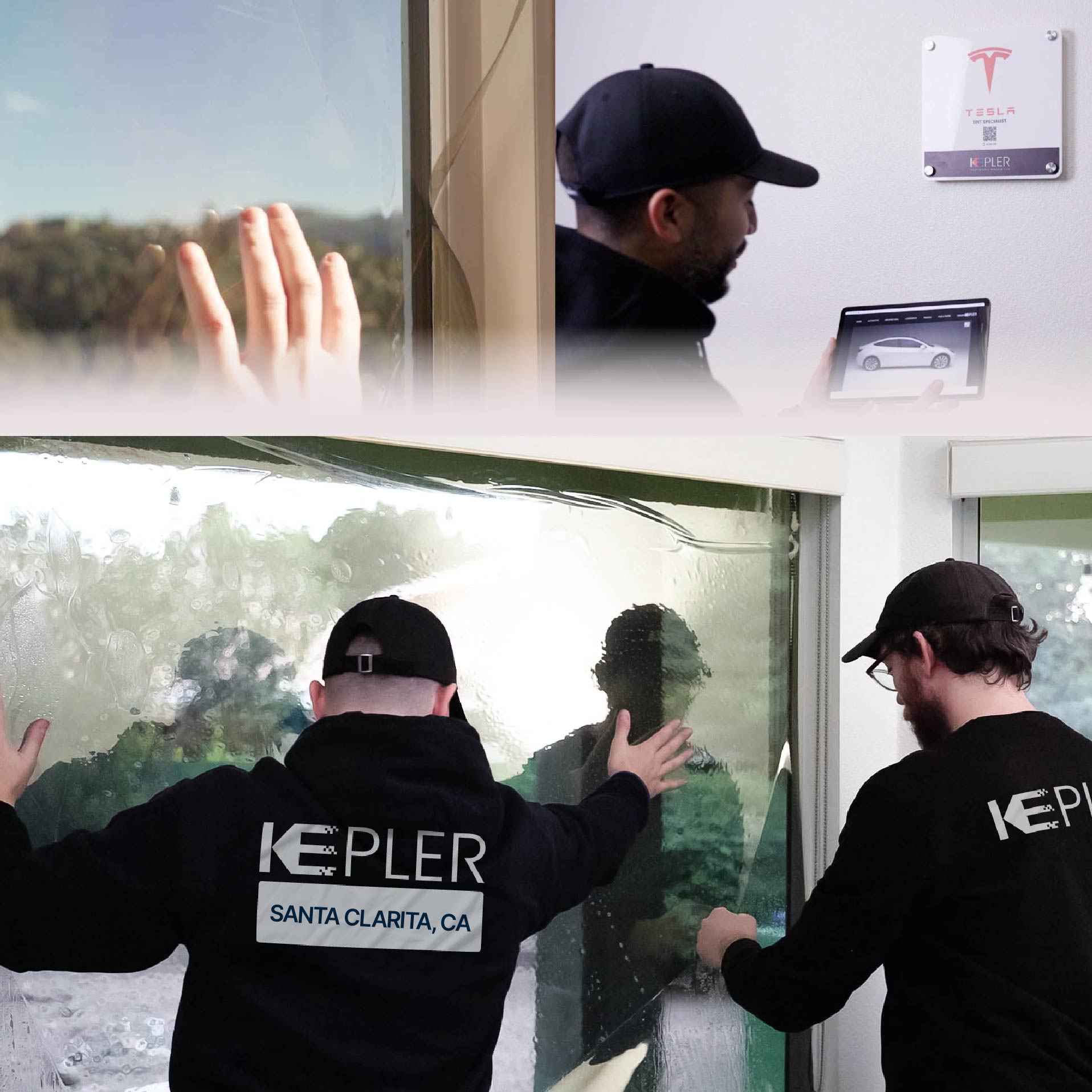 Kepler Specialist Performing Commercial Window Tinting in Santa Clarita Santa Clarita