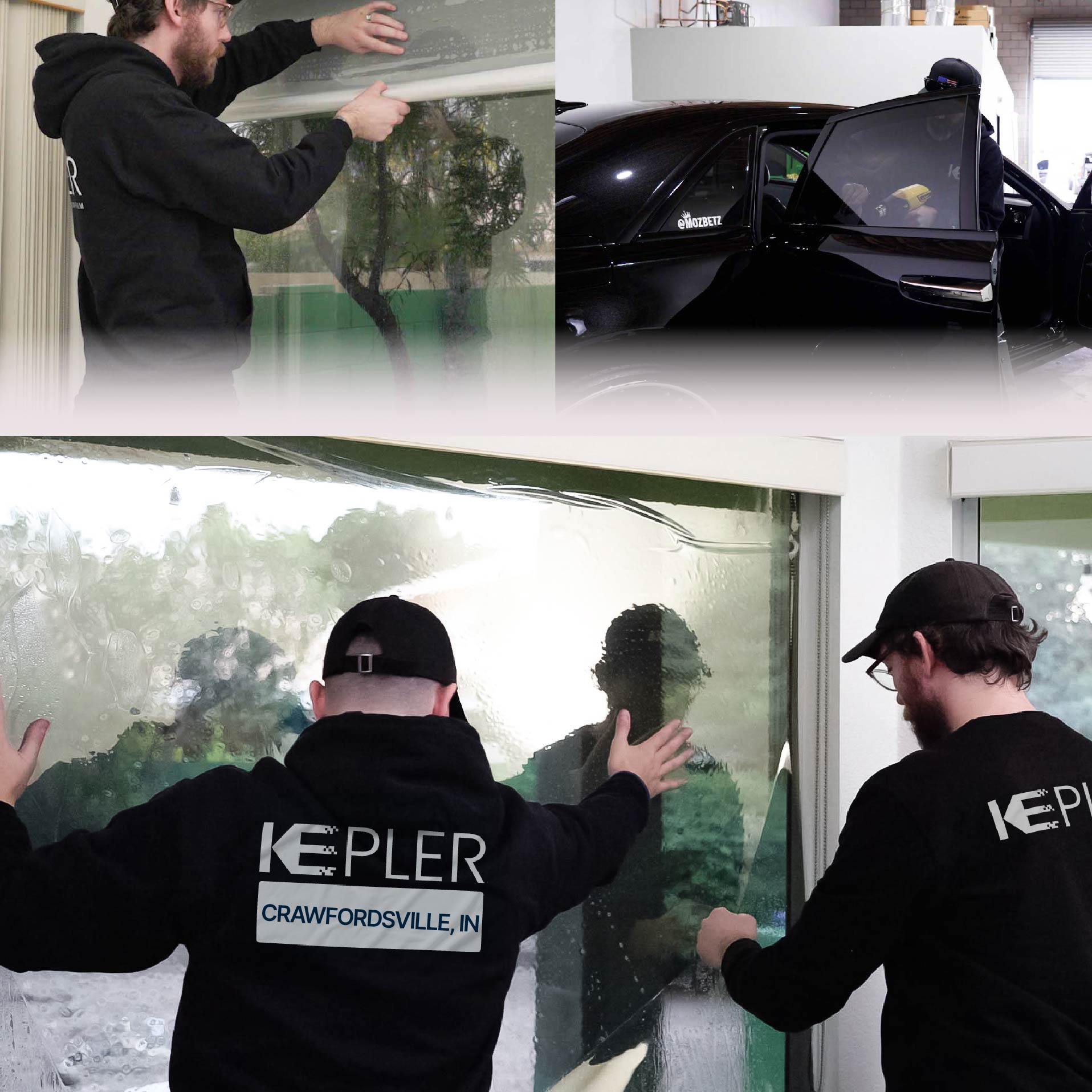 Kepler Specialist Performing Commercial Window Tinting in Crawfordsville Crawfordsville