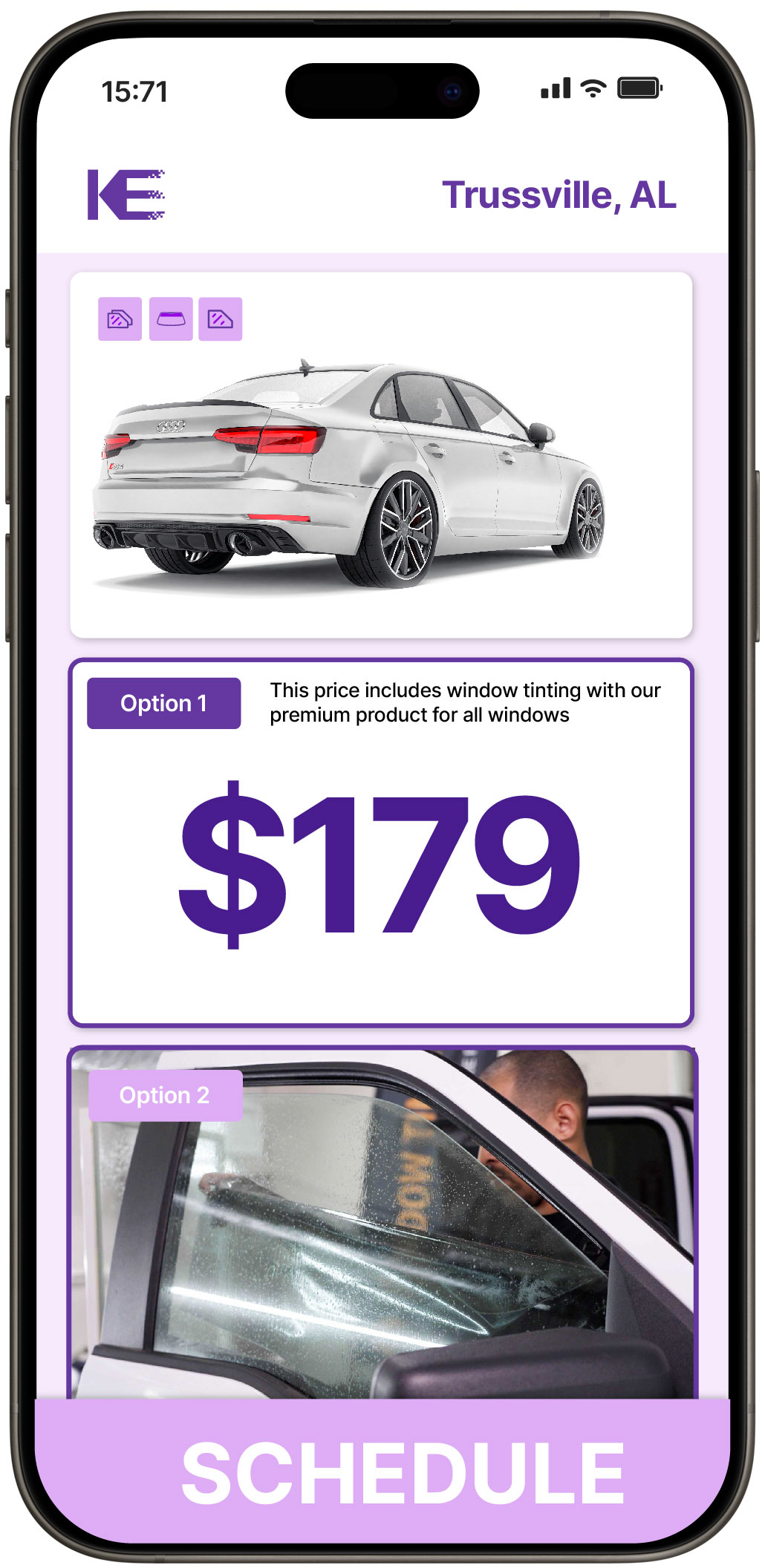 View Reasonable Car Window Tinting Prices in Trussville, Alabama