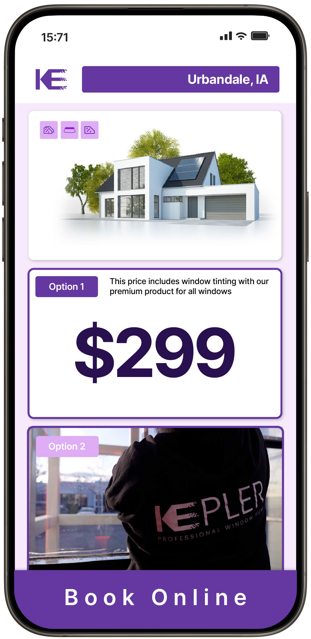 View Reasonable Home Window Tinting Rates in Urbandale, Iowa
