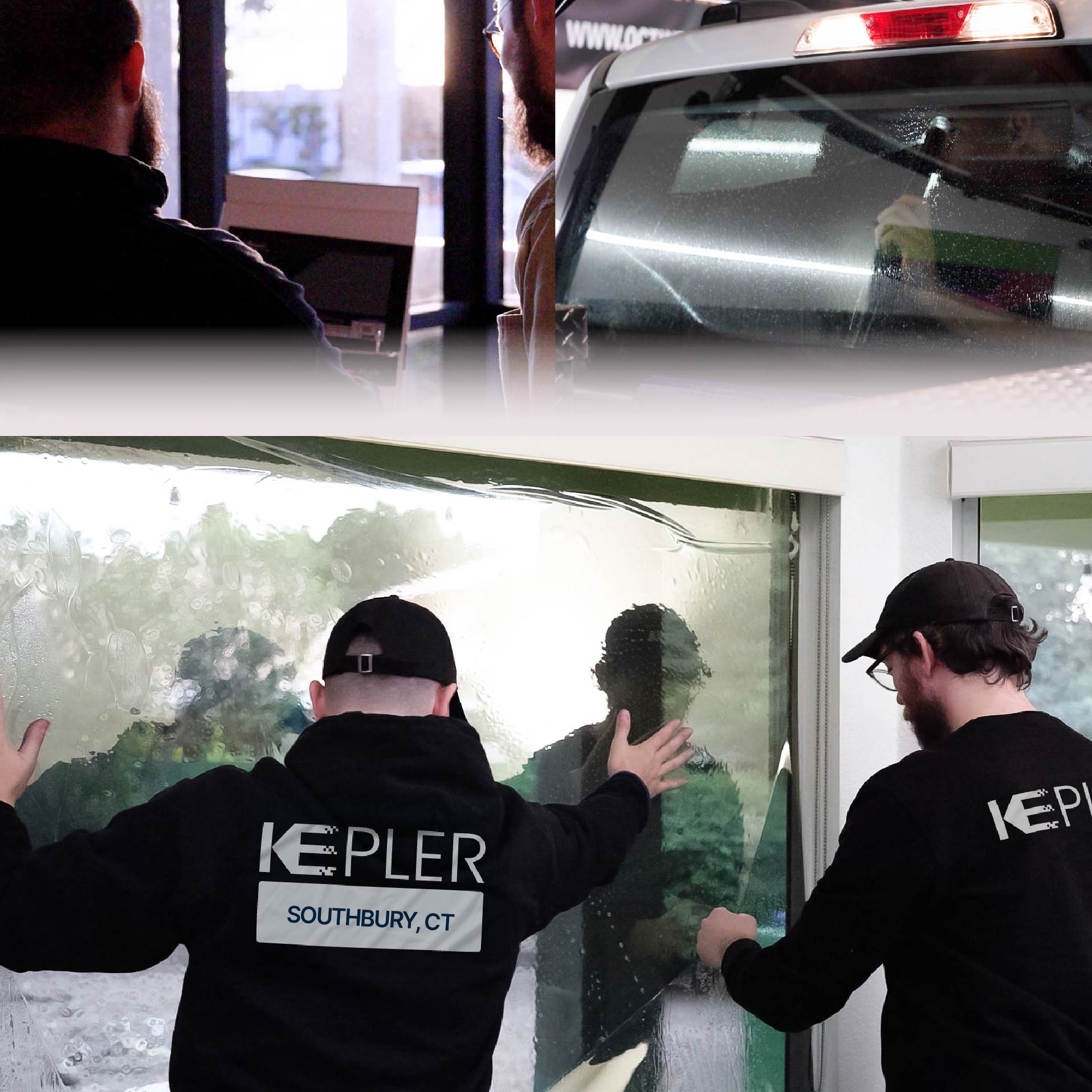 Kepler Specialist Performing Commercial Window Tinting in Southbury Southbury