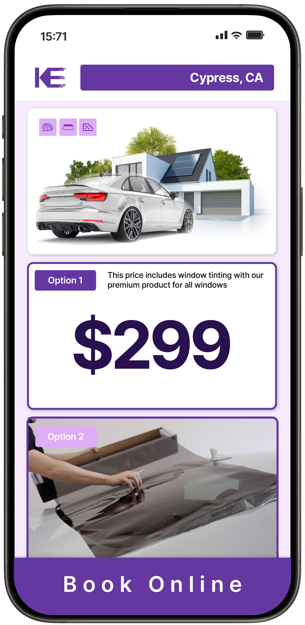 View Reasonable Tesla Window Tinting Costs in San Fernando, California