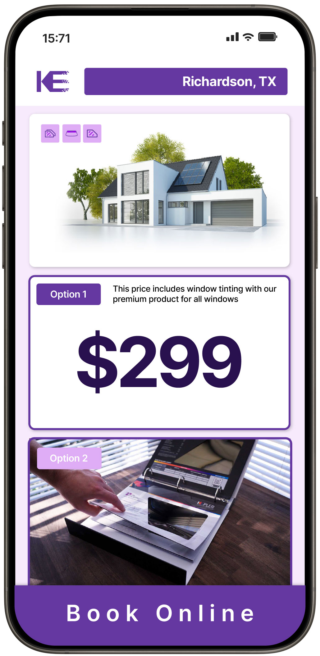 View Competitive Home Window Tinting Prices in Richardson, Texas