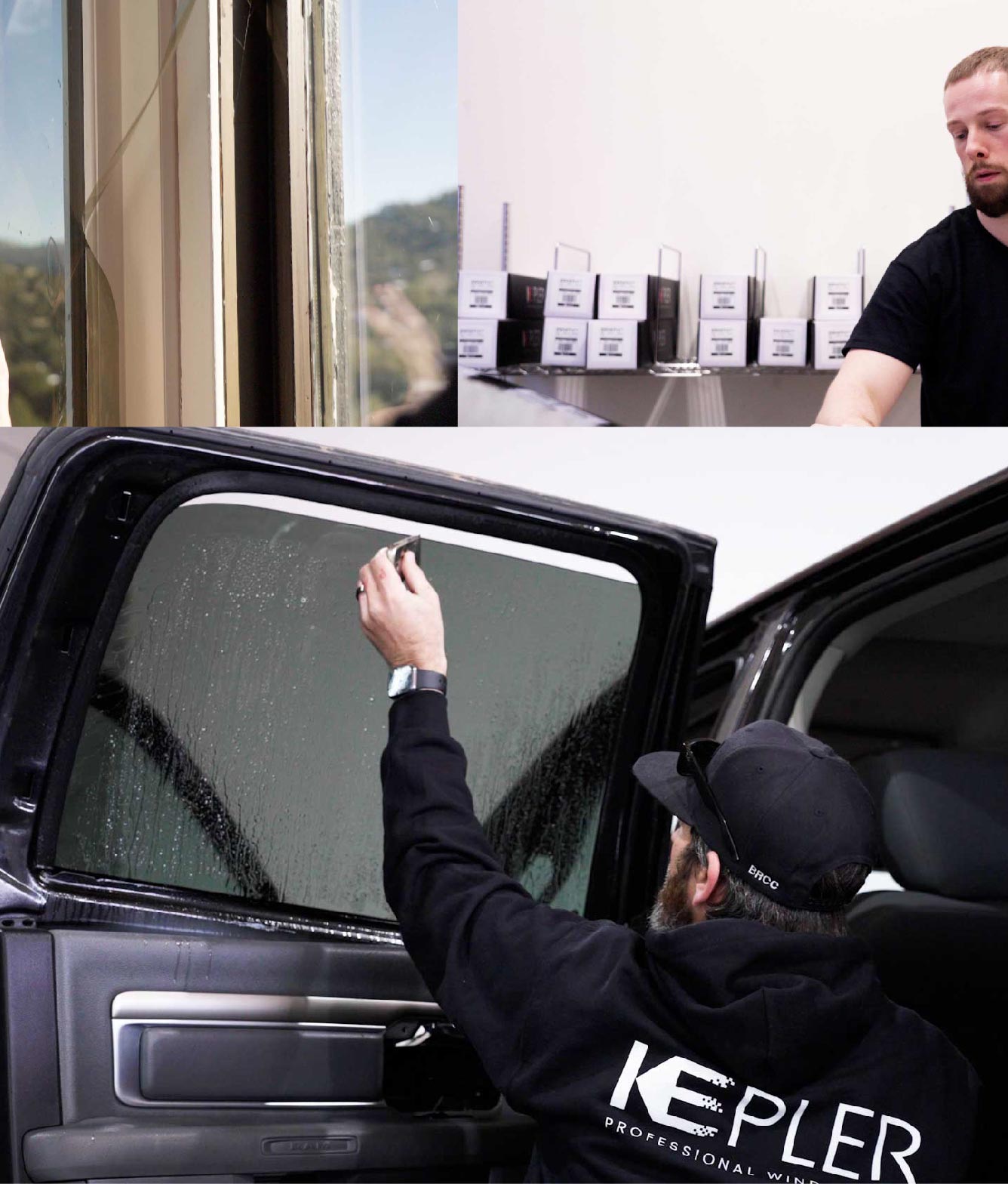 Kepler Window Tinting Specialists at Work in Pocatello, Idaho