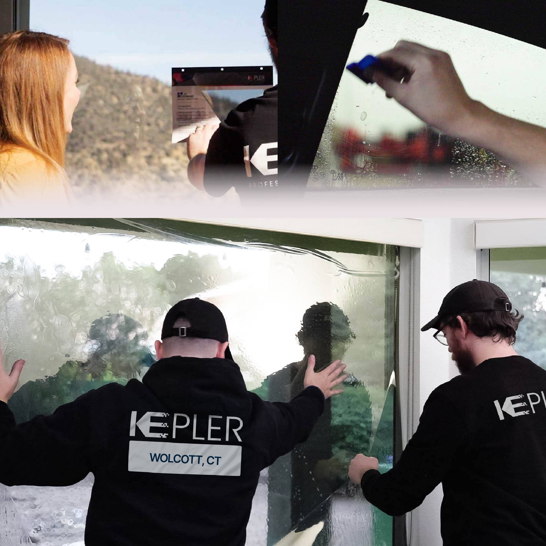 Kepler Specialist Performing Commercial Window Tinting in Wolcott Wolcott