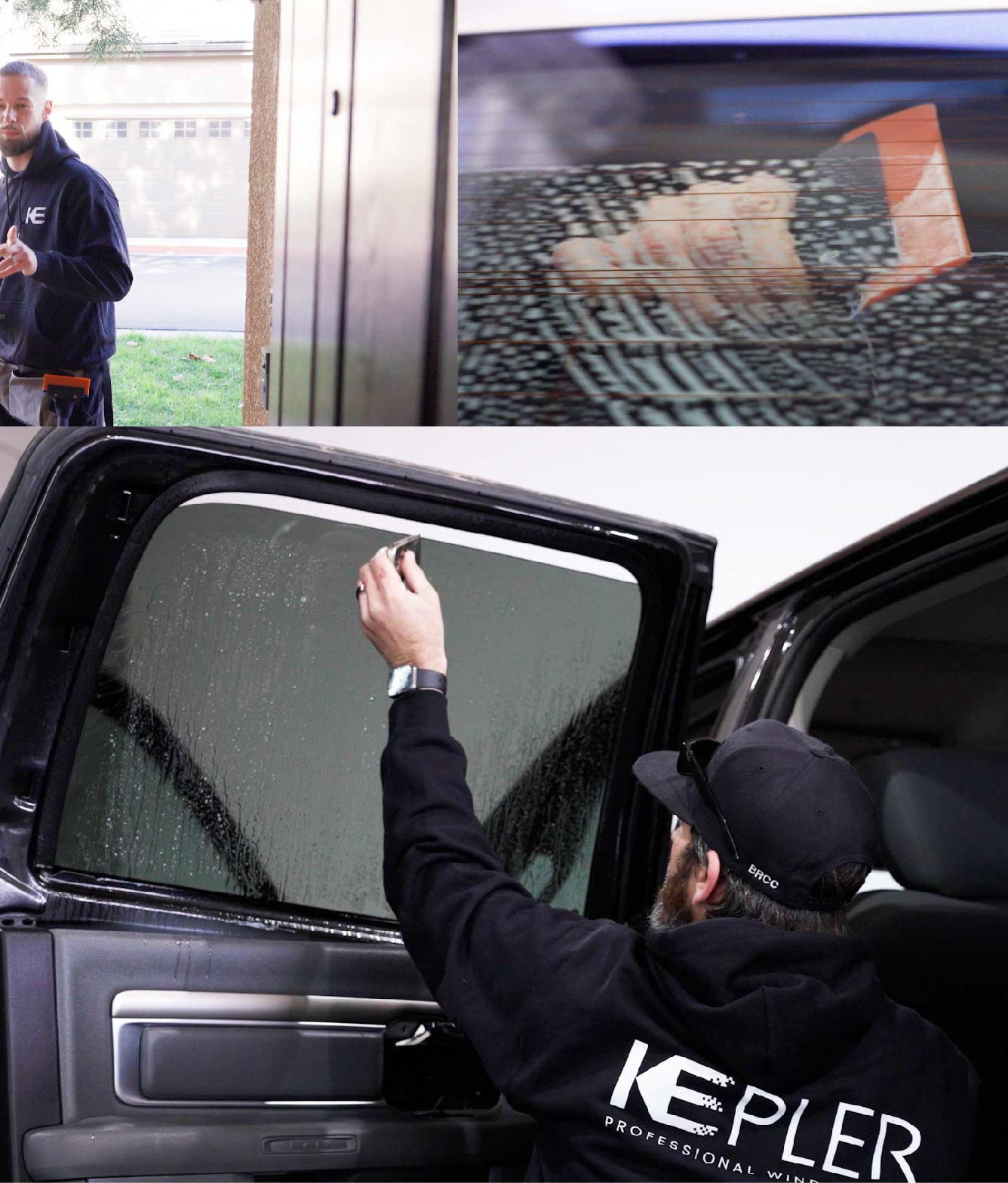 Kepler Window Tinting Specialists at Work in Monrovia, California