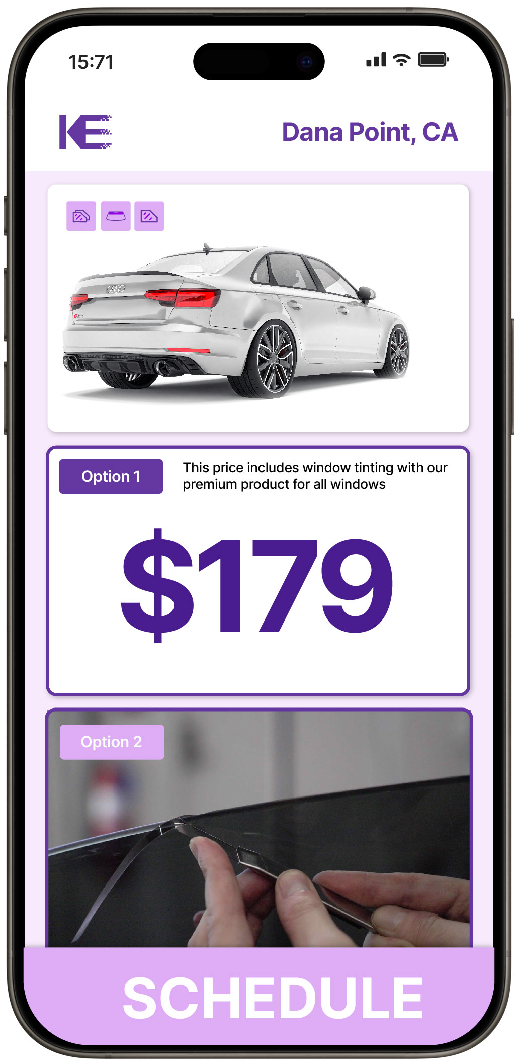 View Affordable Car Window Tinting Rates in Dana Point, California