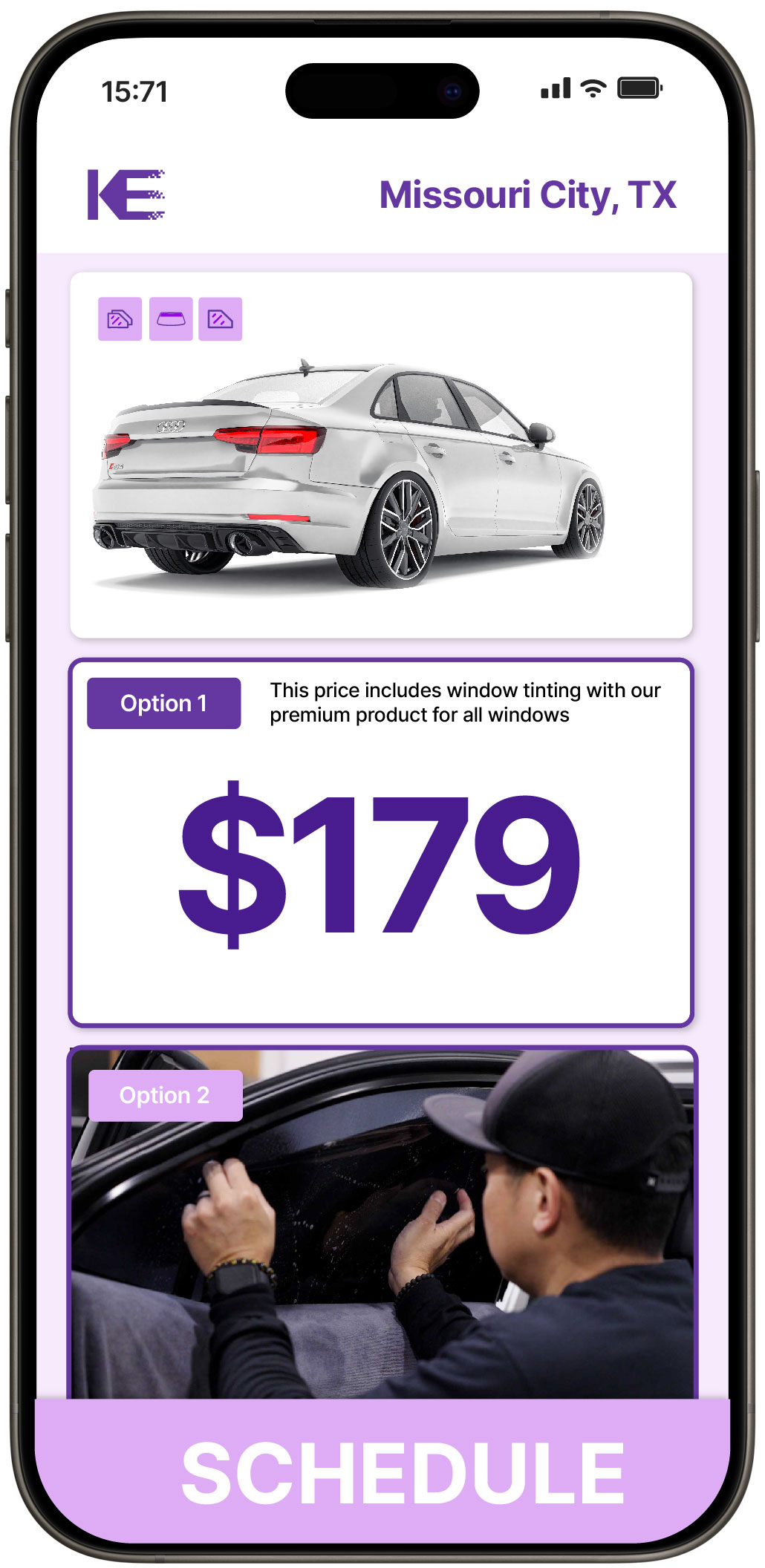 View Competitive Car Window Tinting Prices in Missouri City, Texas