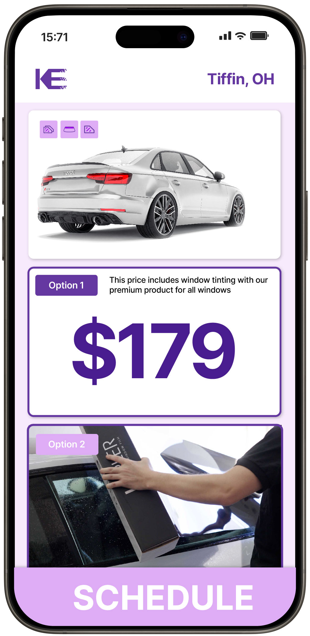View Reasonable Car Window Tinting Rates in Tiffin, Ohio