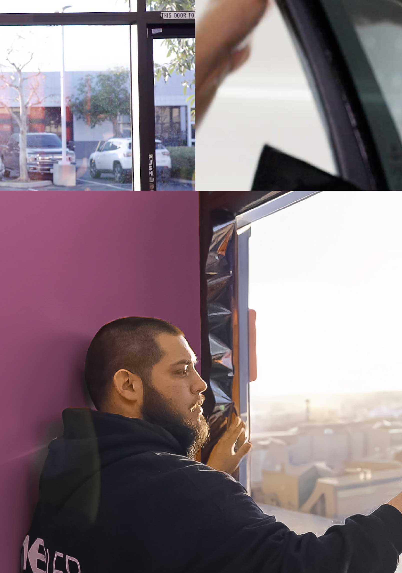 Kepler Specialist Installing Security Window Film in Chico California