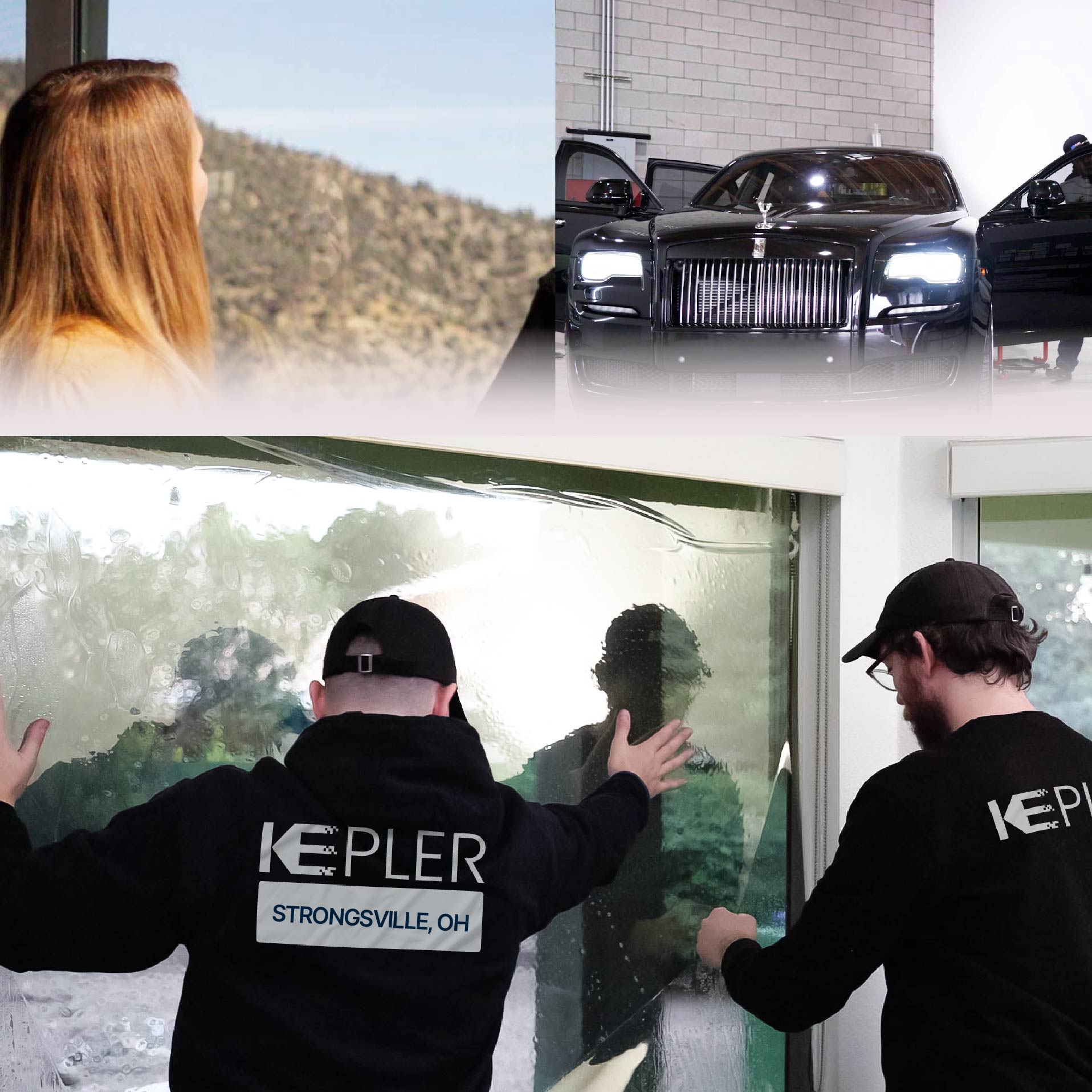 Kepler Specialist Performing Commercial Window Tinting in Strongsville Strongsville