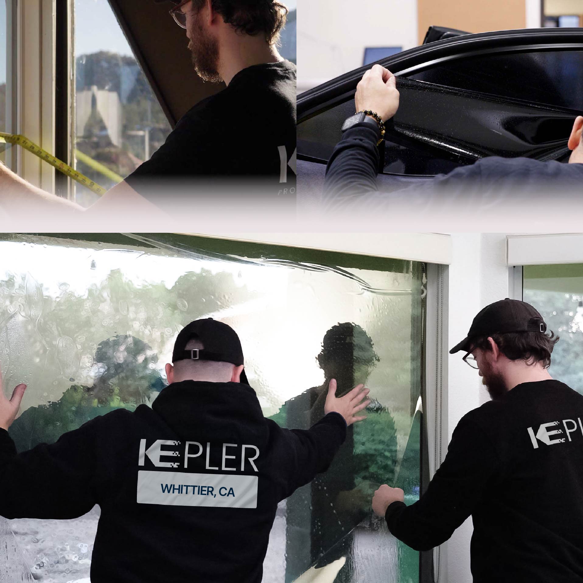 Kepler Specialist Performing Commercial Window Tinting in Whittier Whittier
