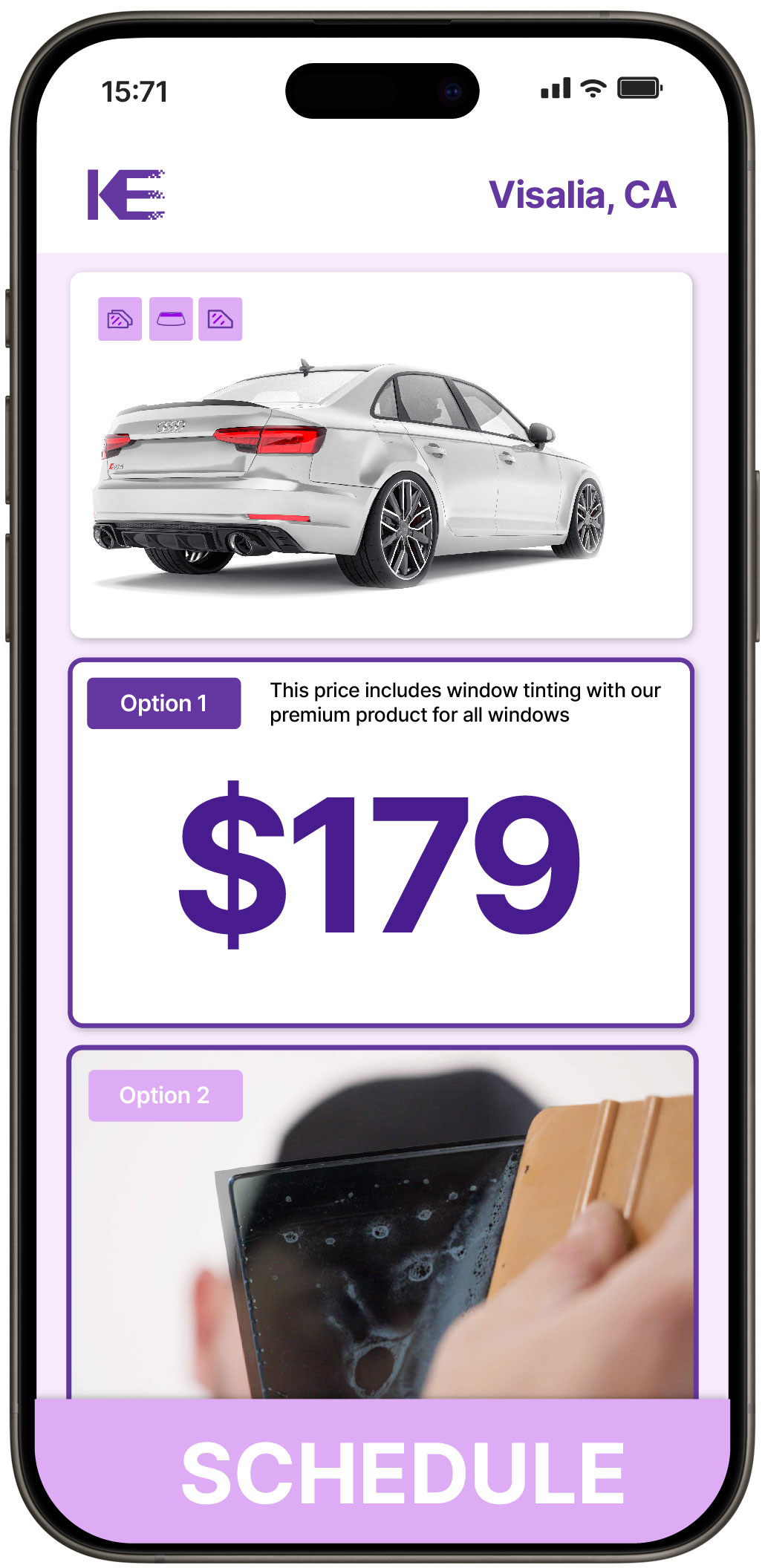 View Affordable Car Window Tinting Prices in Visalia, California