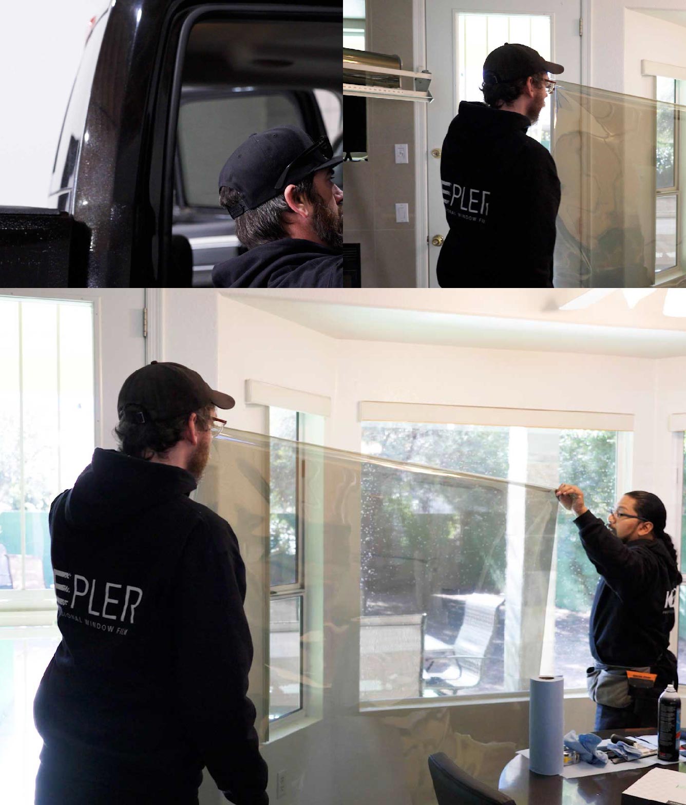Home Window Tinting Specialist with Film in Palm Desert, California