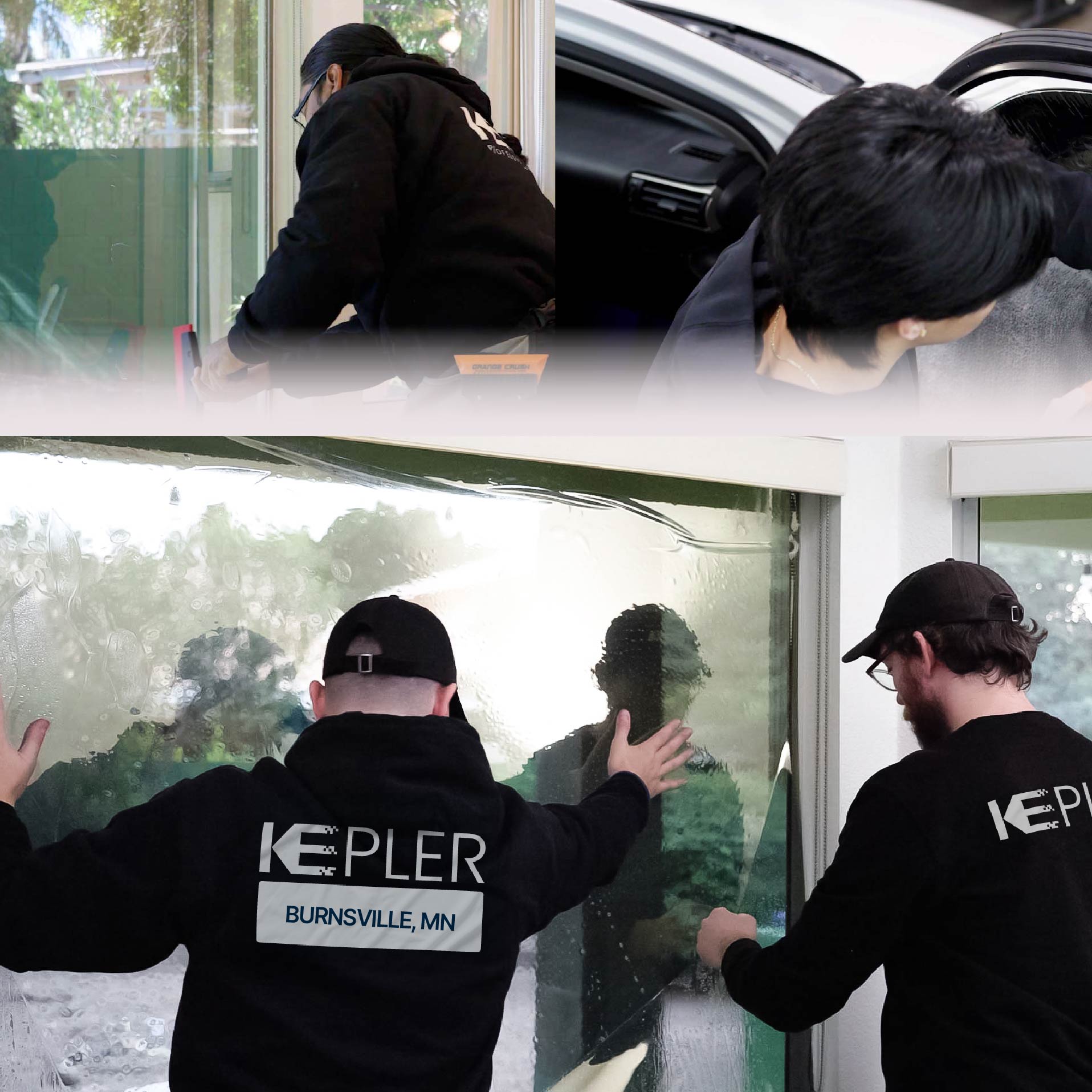 Kepler Specialist Performing Commercial Window Tinting in Burnsville Burnsville