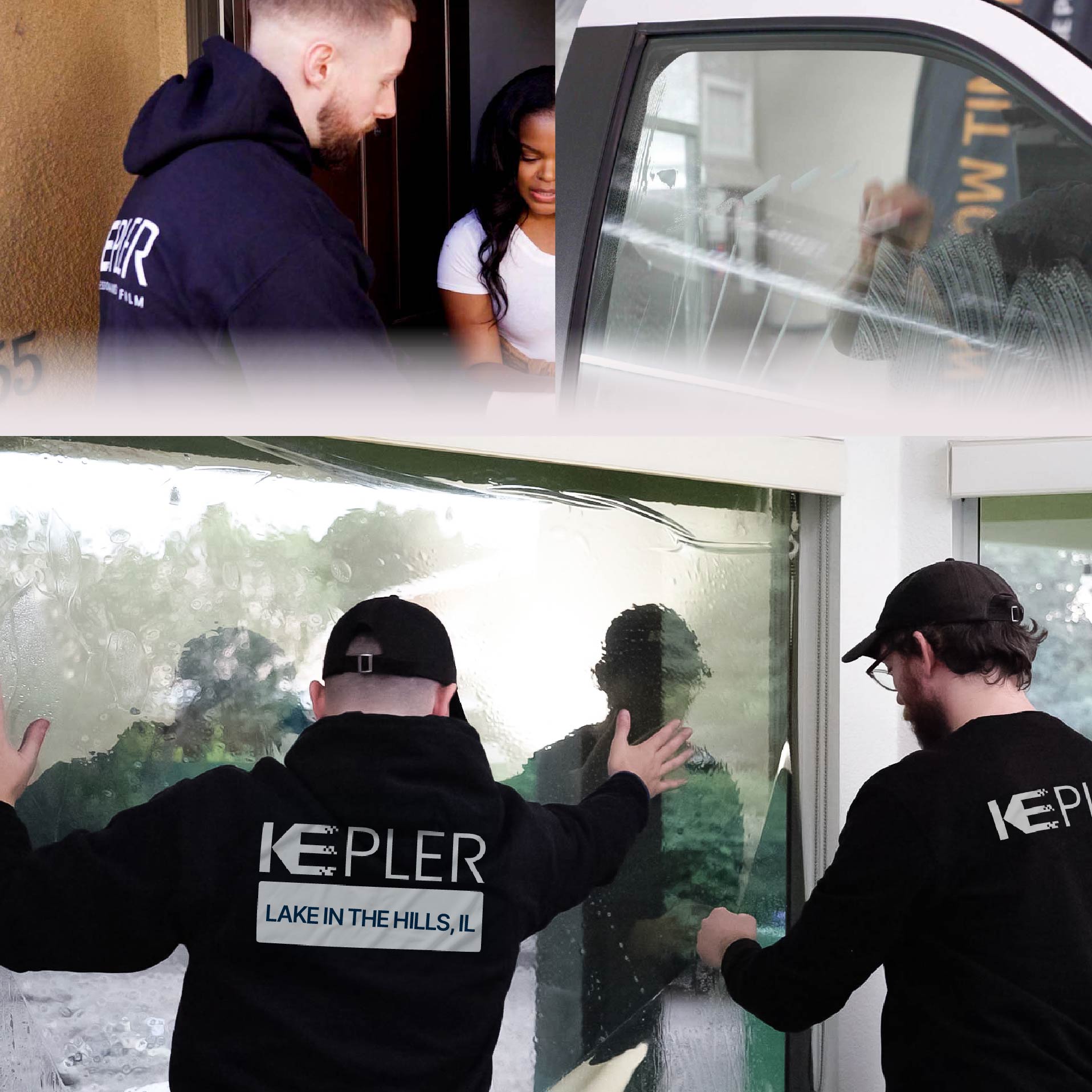 Kepler Specialist Performing Commercial Window Tinting in Lake in the Hills Lake in the Hills