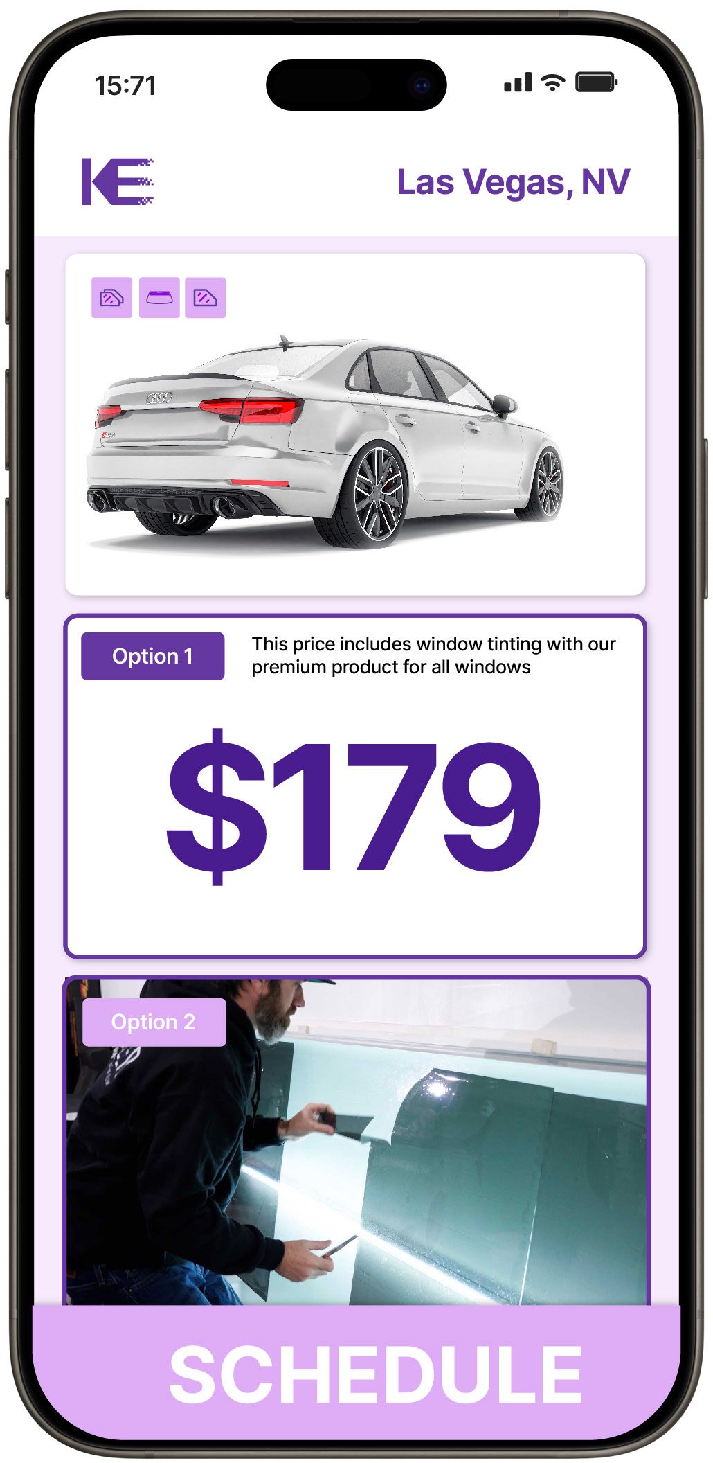 View Reasonable Car Window Tinting Prices in Las Vegas, Nevada