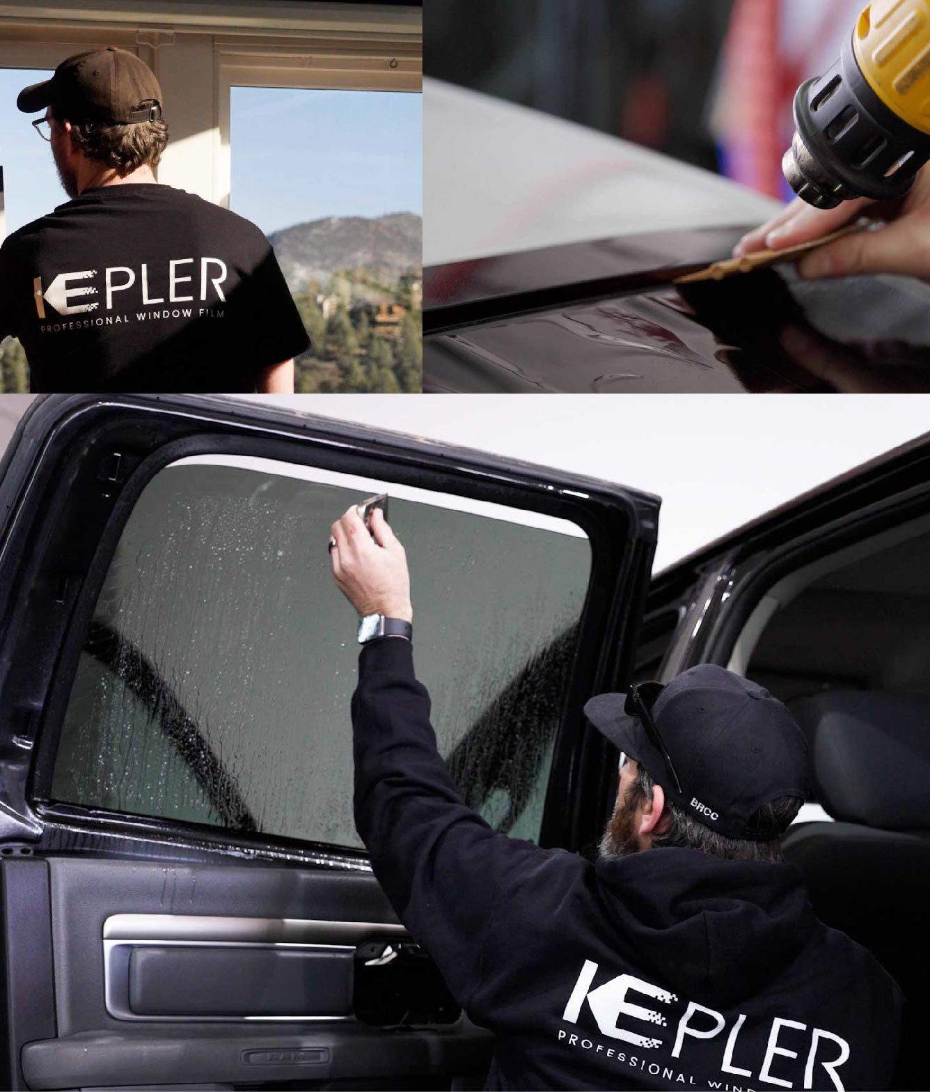 Kepler Window Tinting Specialists at Work in Kalamazoo, Michigan