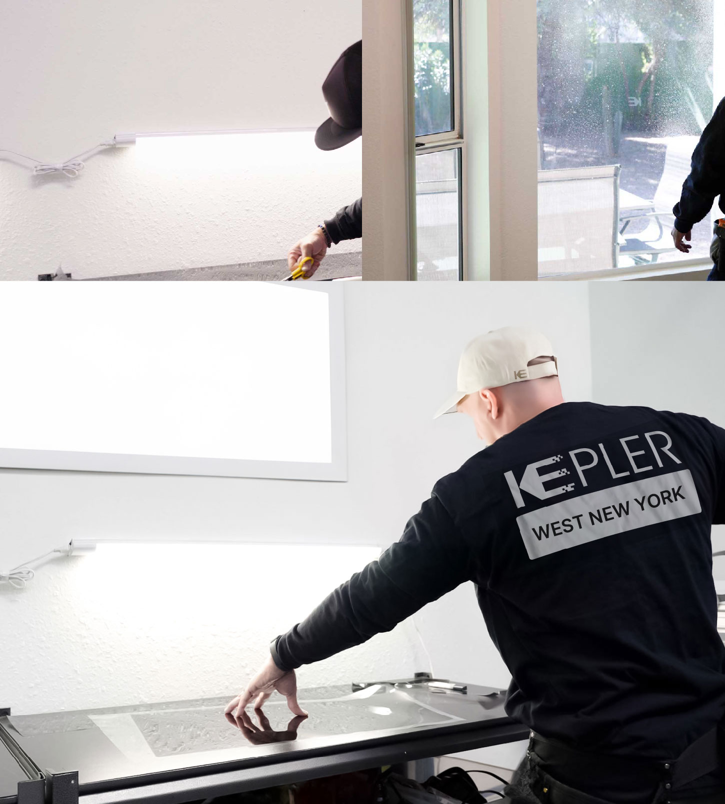 Window Tinting Specialist Cutting Film in West New York, New Jersey