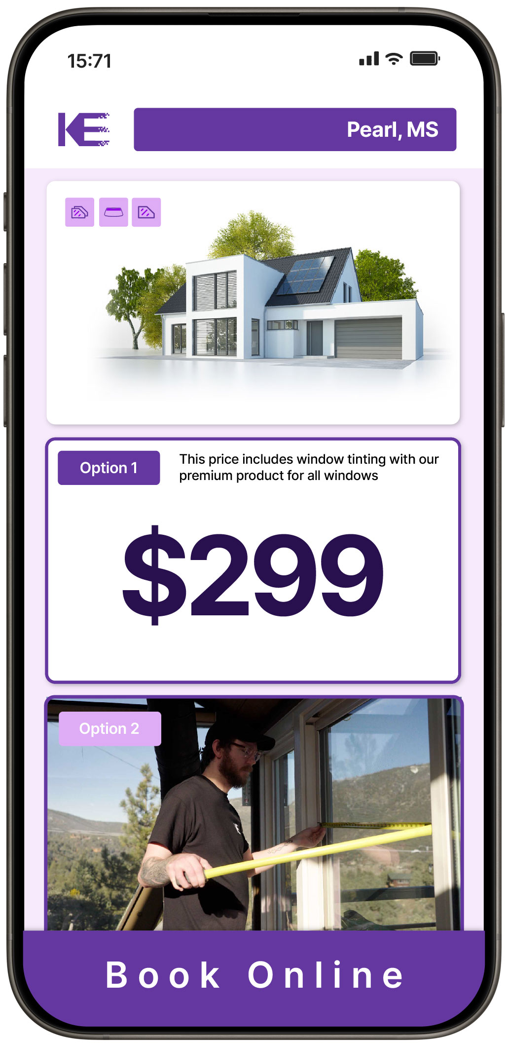 View Competitive Home Window Tinting Rates in Pearl, Mississippi