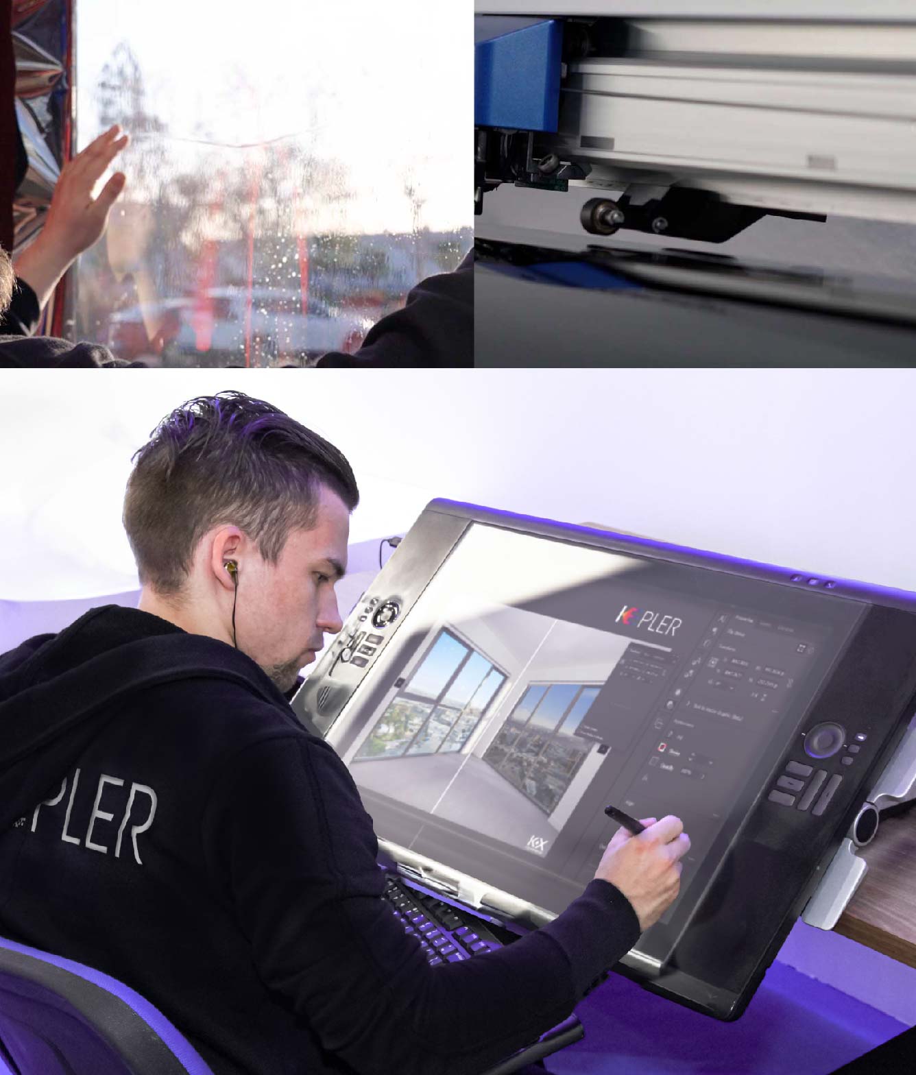 Kepler Specialist Performing Commercial Window Tinting in Montville Montville
