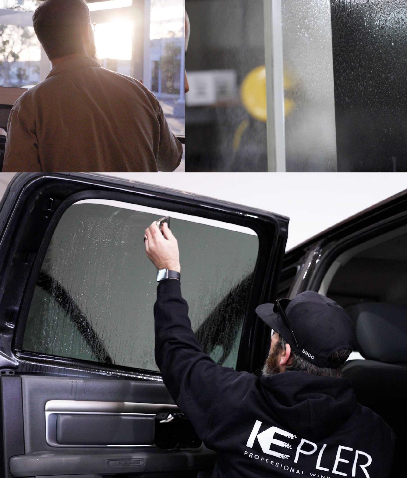 Kepler Window Tinting Specialists at Work in Perry Hall, Maryland