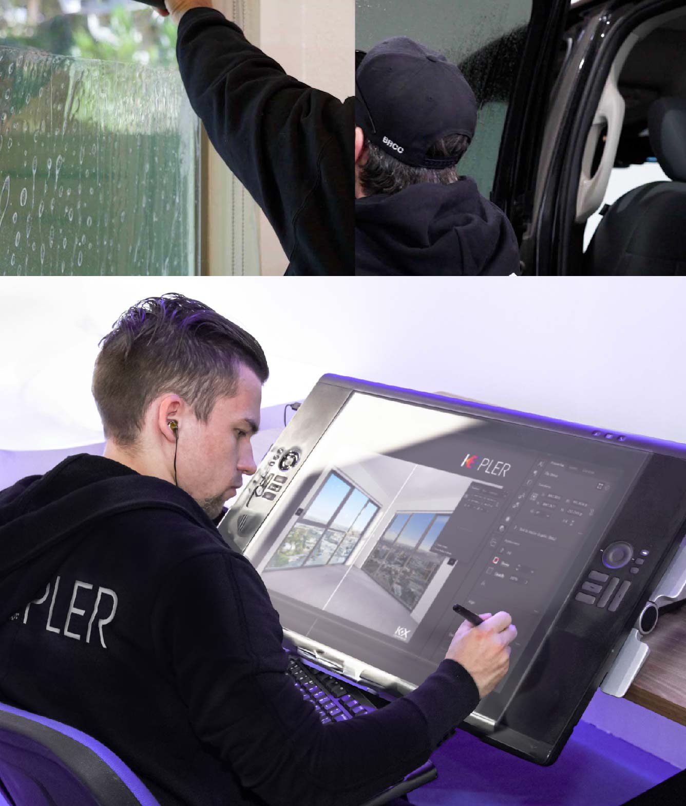 Kepler Specialist Performing Commercial Window Tinting in Rexburg Rexburg