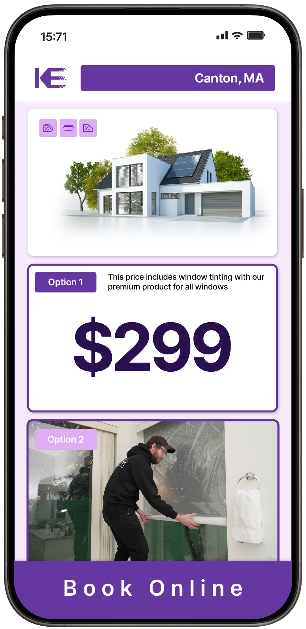 View Reasonable Home Window Tinting Costs in Canton, Massachusetts