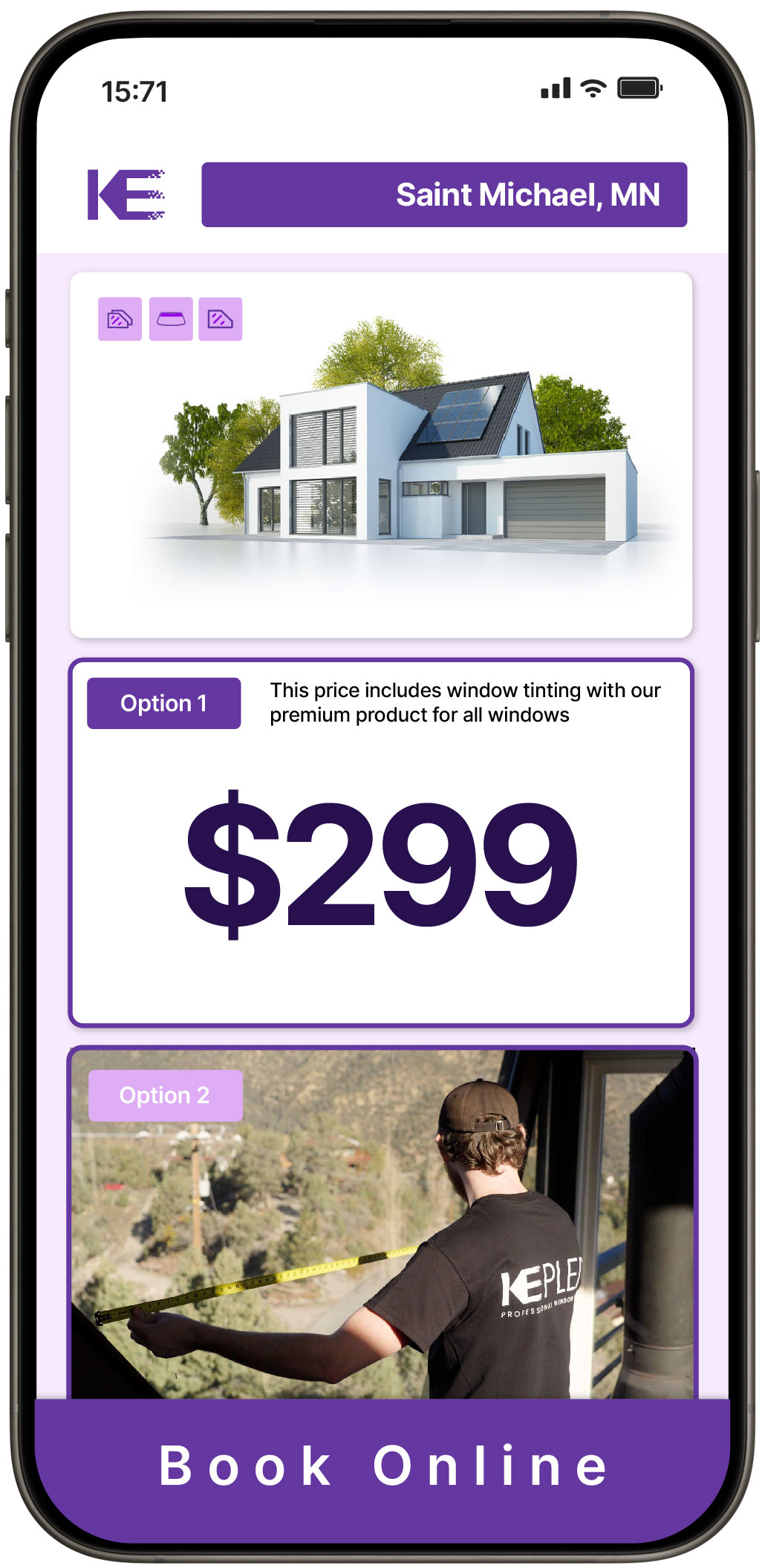 View Competitive Home Window Tinting Costs in Saint Michael, Minnesota