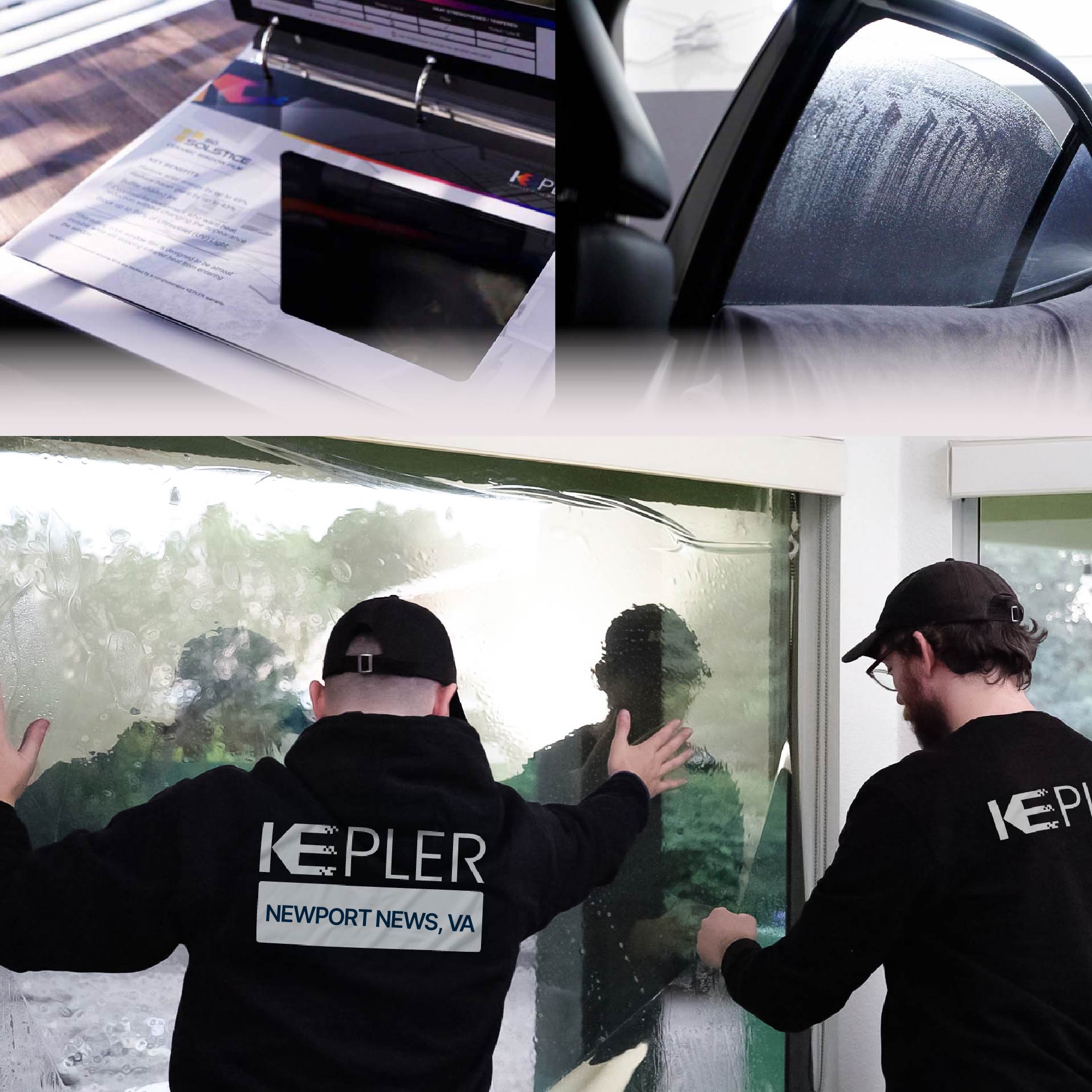 Kepler Specialist Performing Commercial Window Tinting in Newport News Newport News