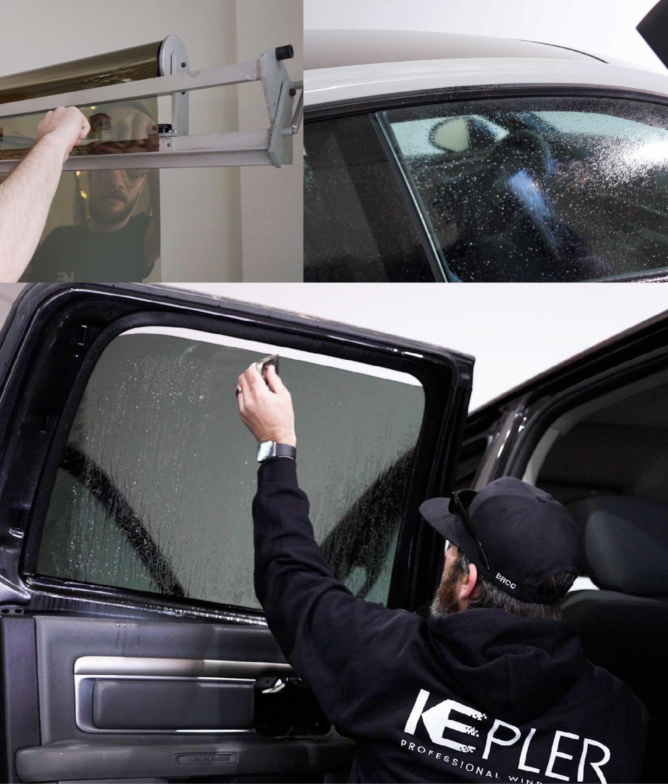Kepler Window Tinting Specialists at Work in Emporia, Kansas