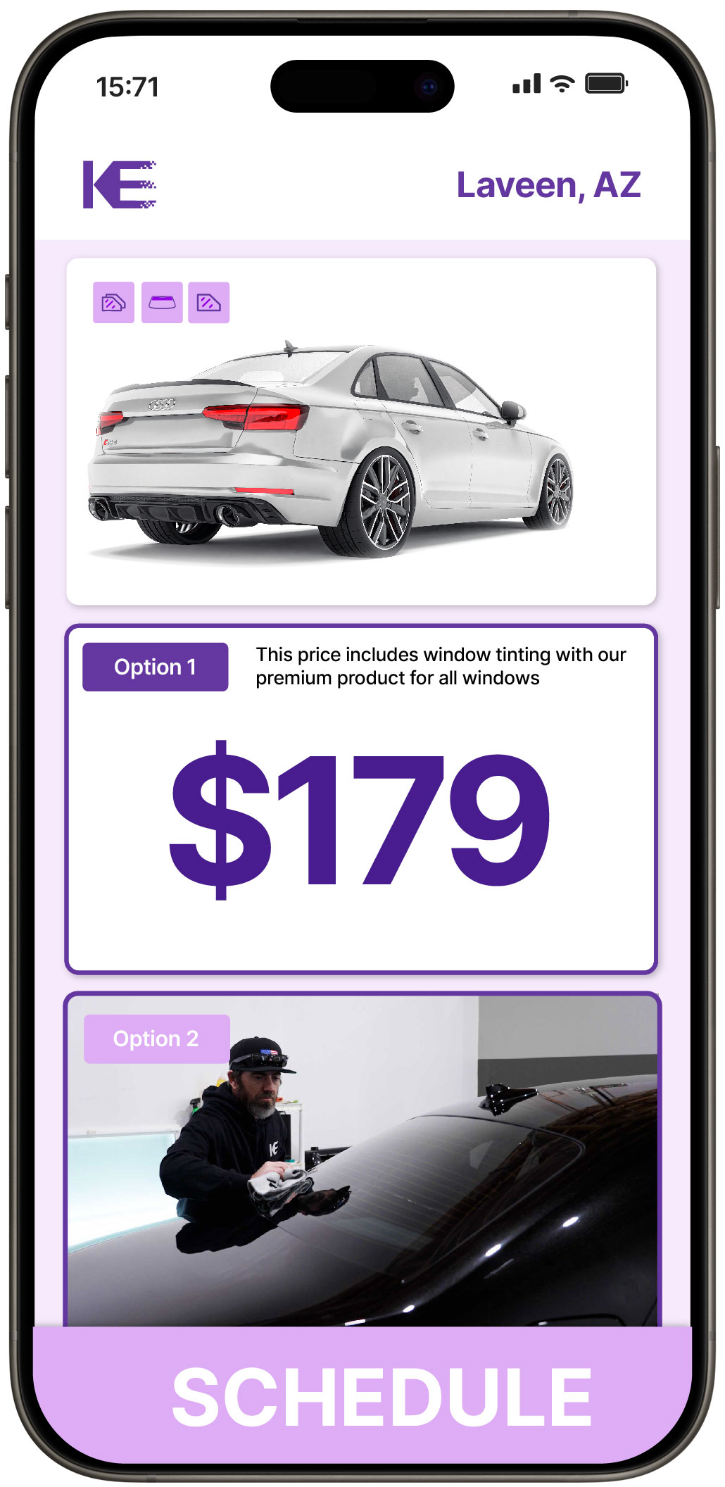 View Competitive Car Window Tinting Prices in Laveen, Arizona
