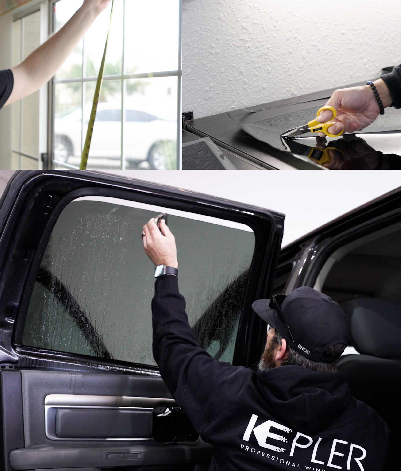 Kepler Window Tinting Specialists at Work in Rocky Hill, Connecticut