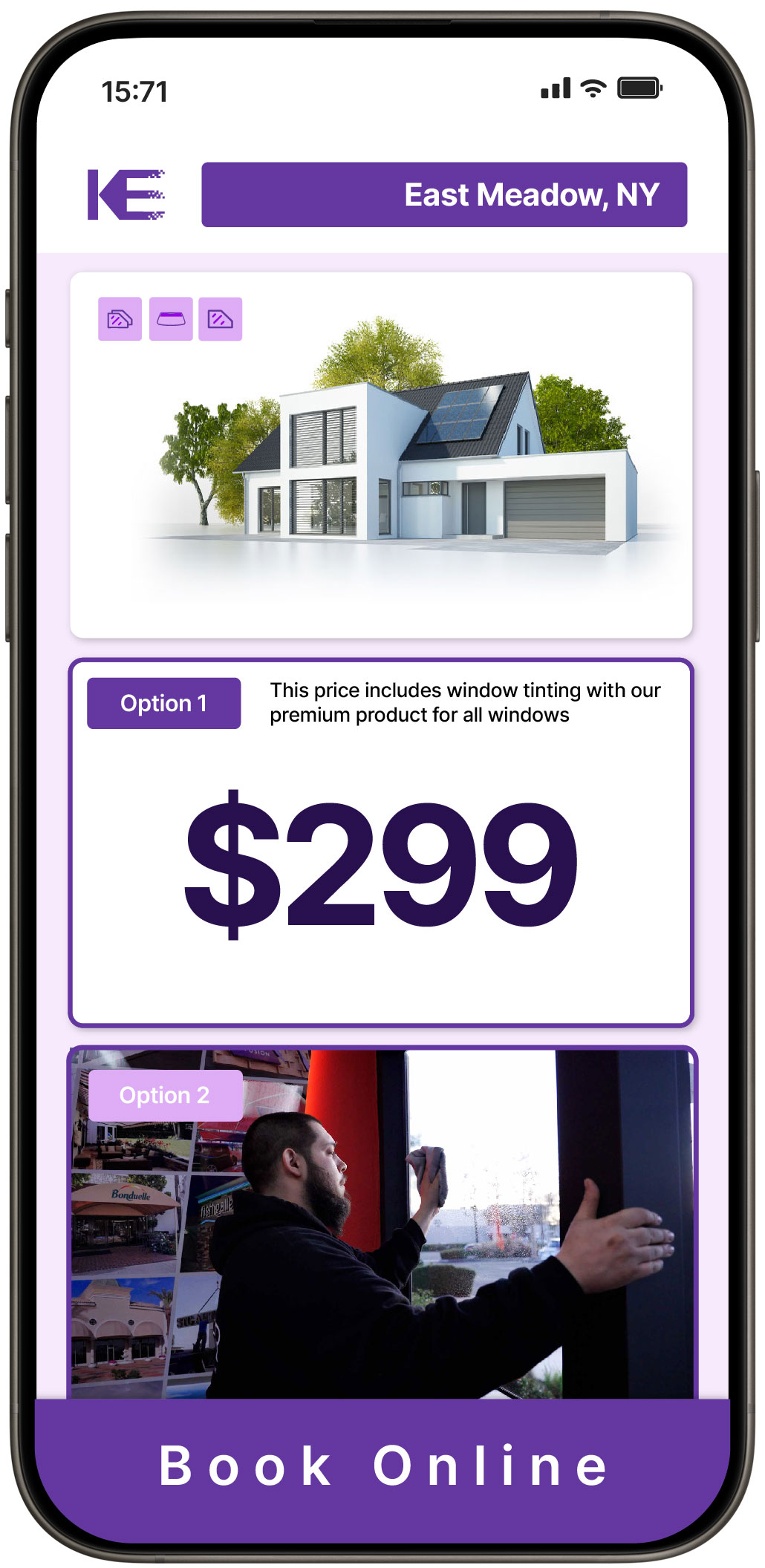 View Affordable Home Window Tinting Rates in East Meadow, New York