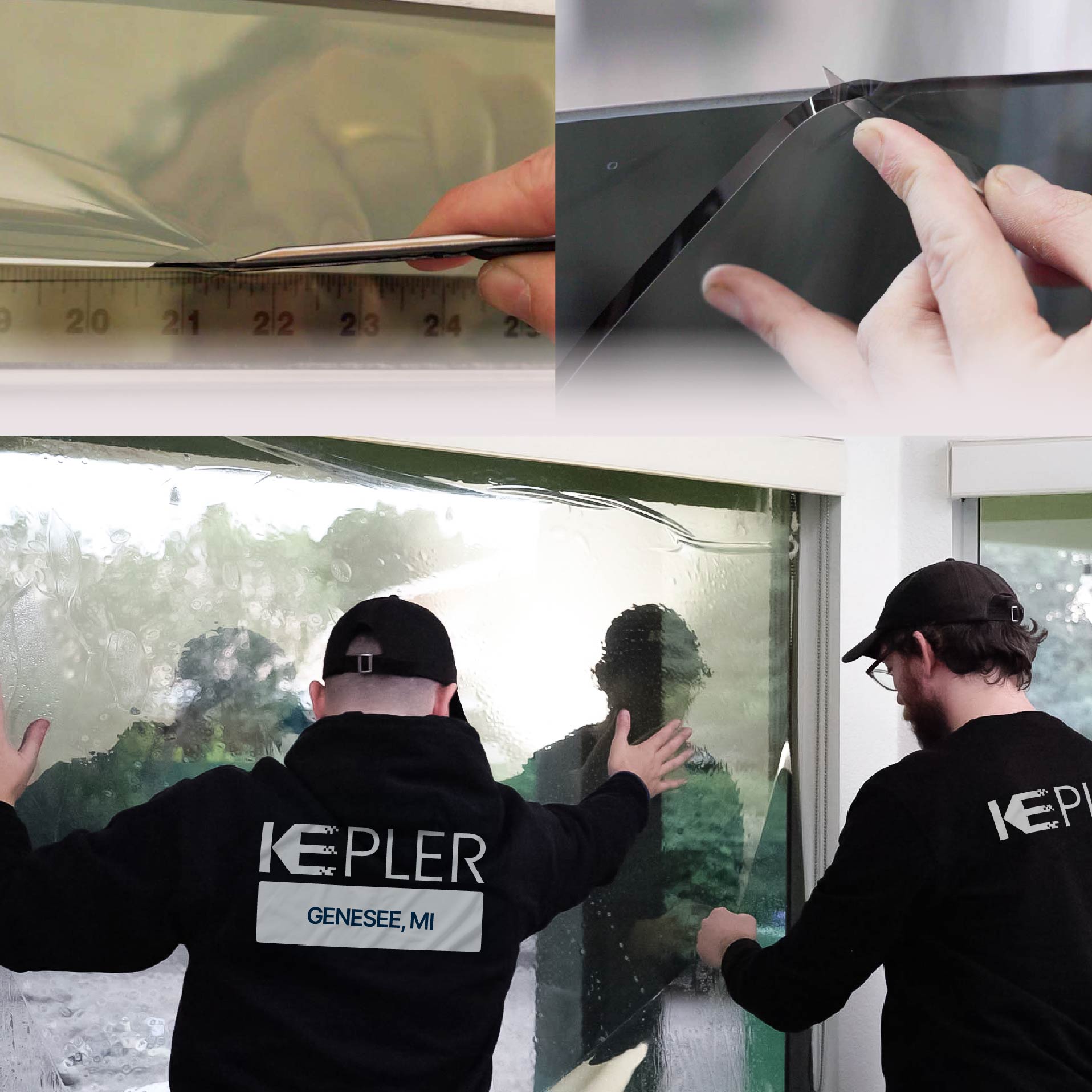 Kepler Specialist Performing Commercial Window Tinting in Genesee Genesee