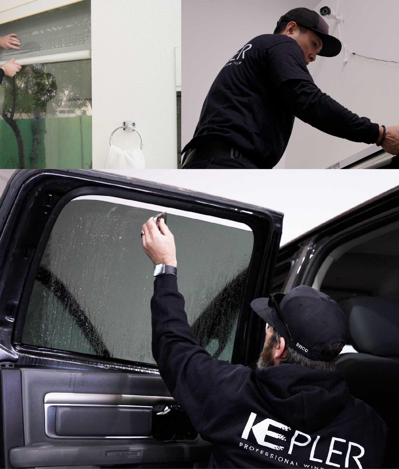Kepler Window Tinting Specialists at Work in Battle Ground, Washington