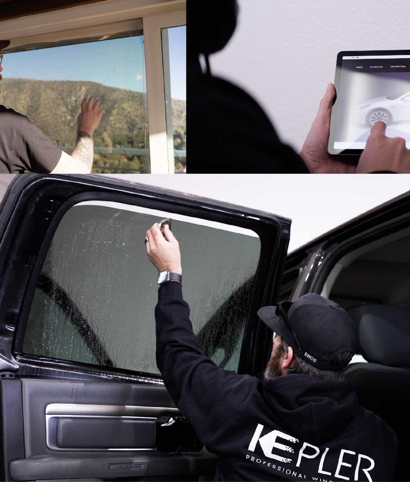 Kepler Window Tinting Specialists at Work in Hillsborough, New Jersey