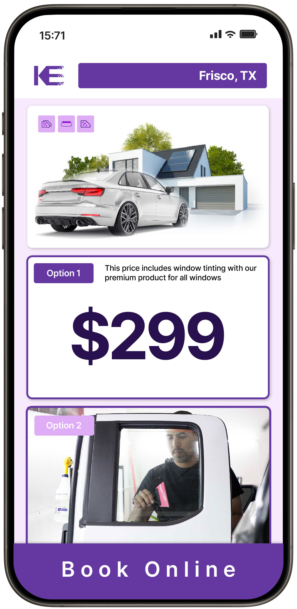 View Affordable Tesla Window Tinting Rates in Nacogdoches, Texas
