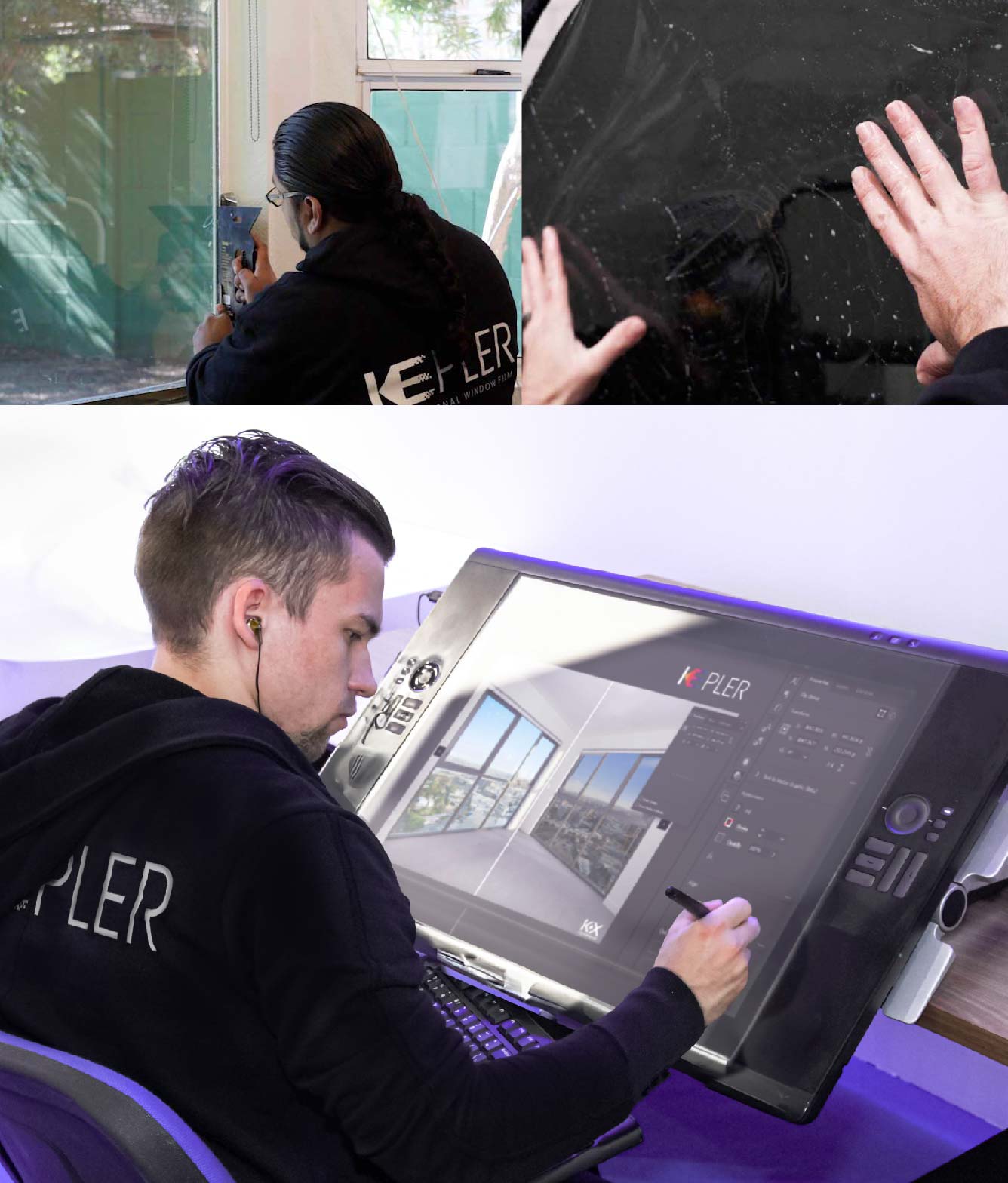 Kepler Specialist Performing Commercial Window Tinting in Whitestone Whitestone