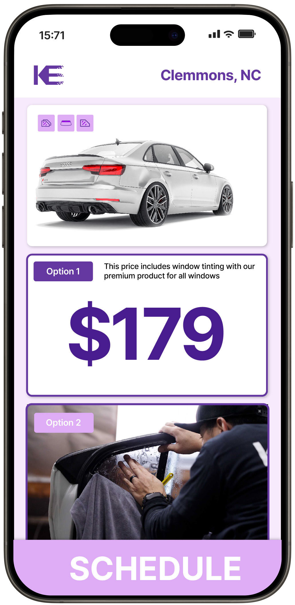 View Reasonable Car Window Tinting Prices in Clemmons, North Carolina