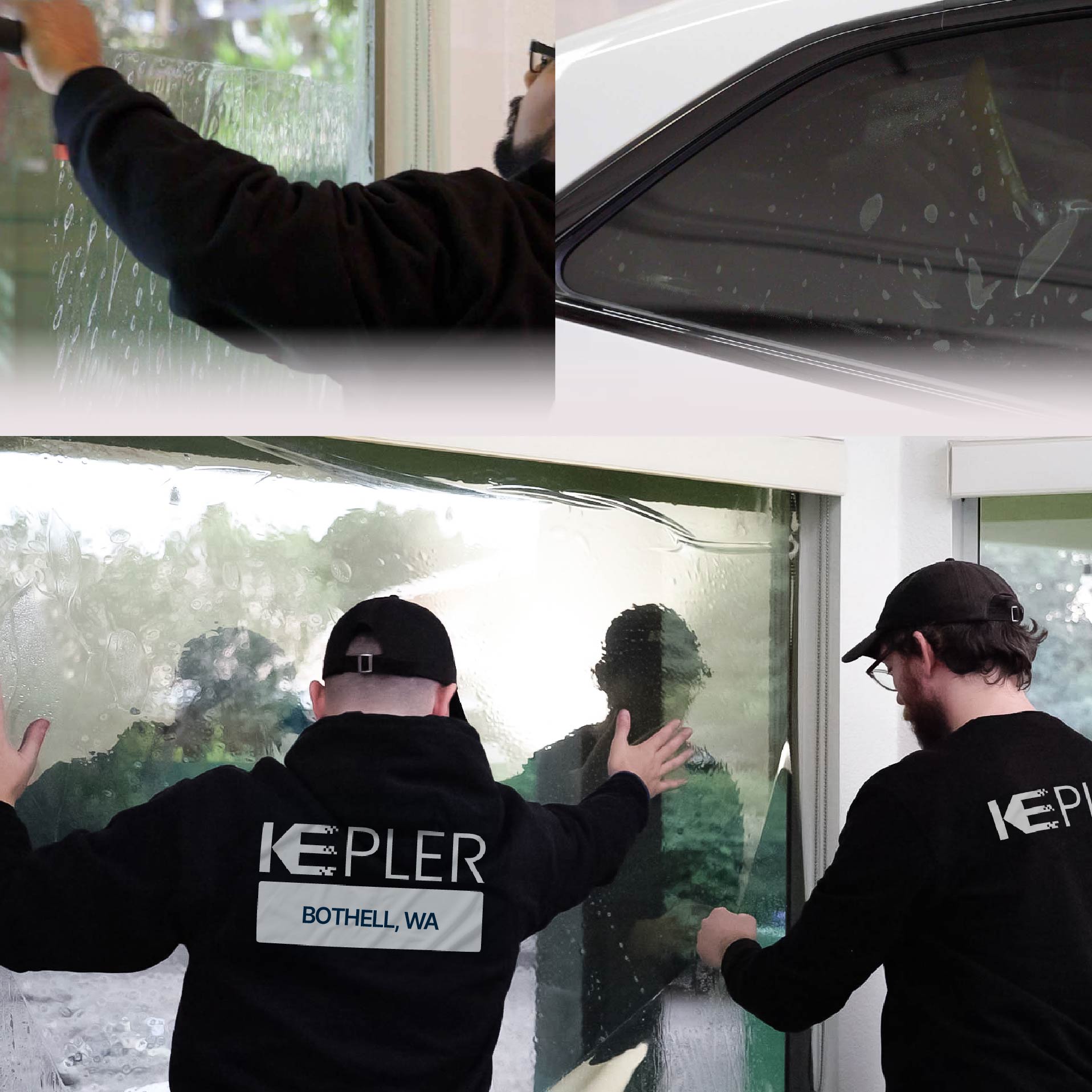 Kepler Specialist Performing Commercial Window Tinting in Bothell Bothell