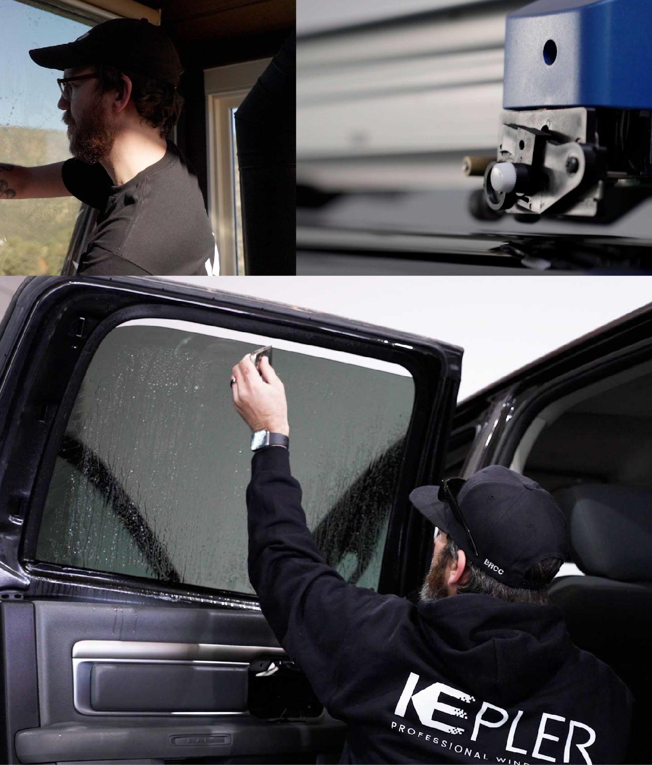 Kepler Window Tinting Specialists at Work in Twinsburg, Ohio