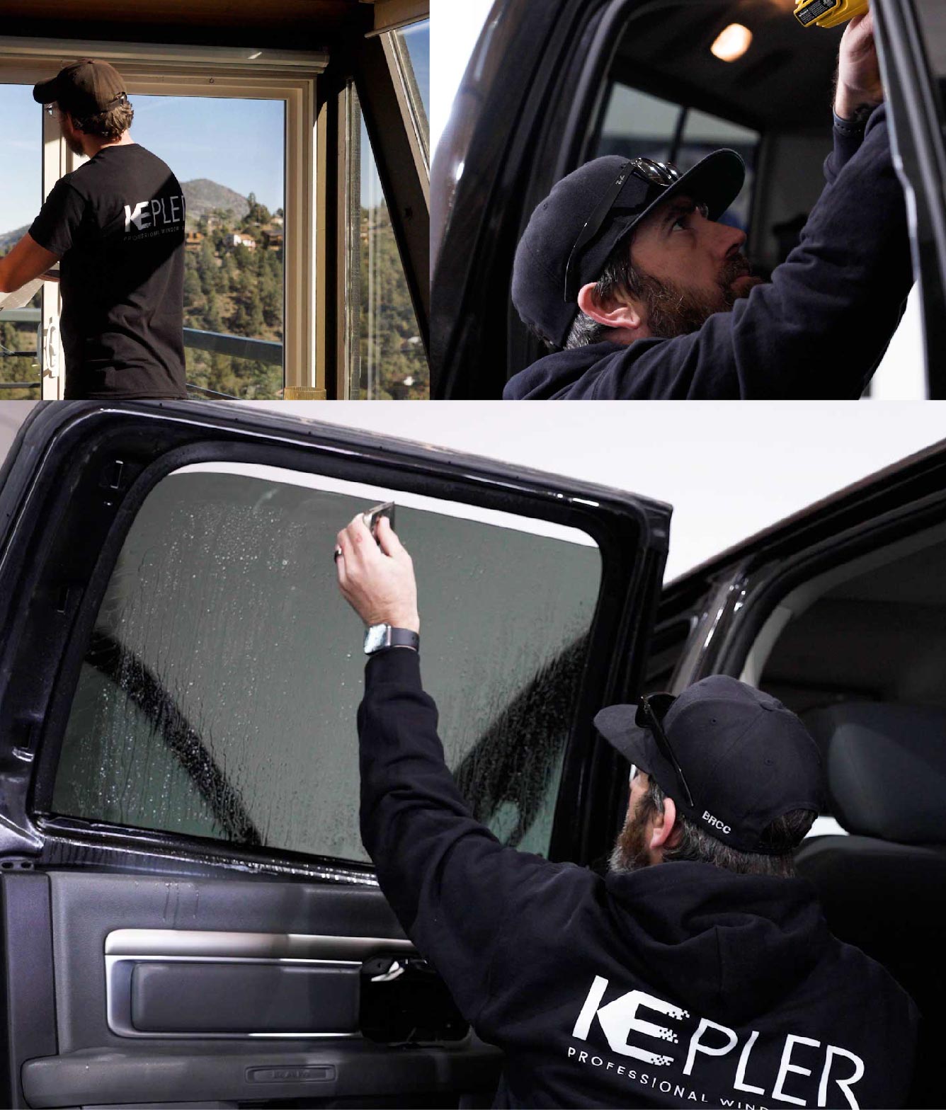 Kepler Window Tinting Specialists at Work in Los Gatos, California