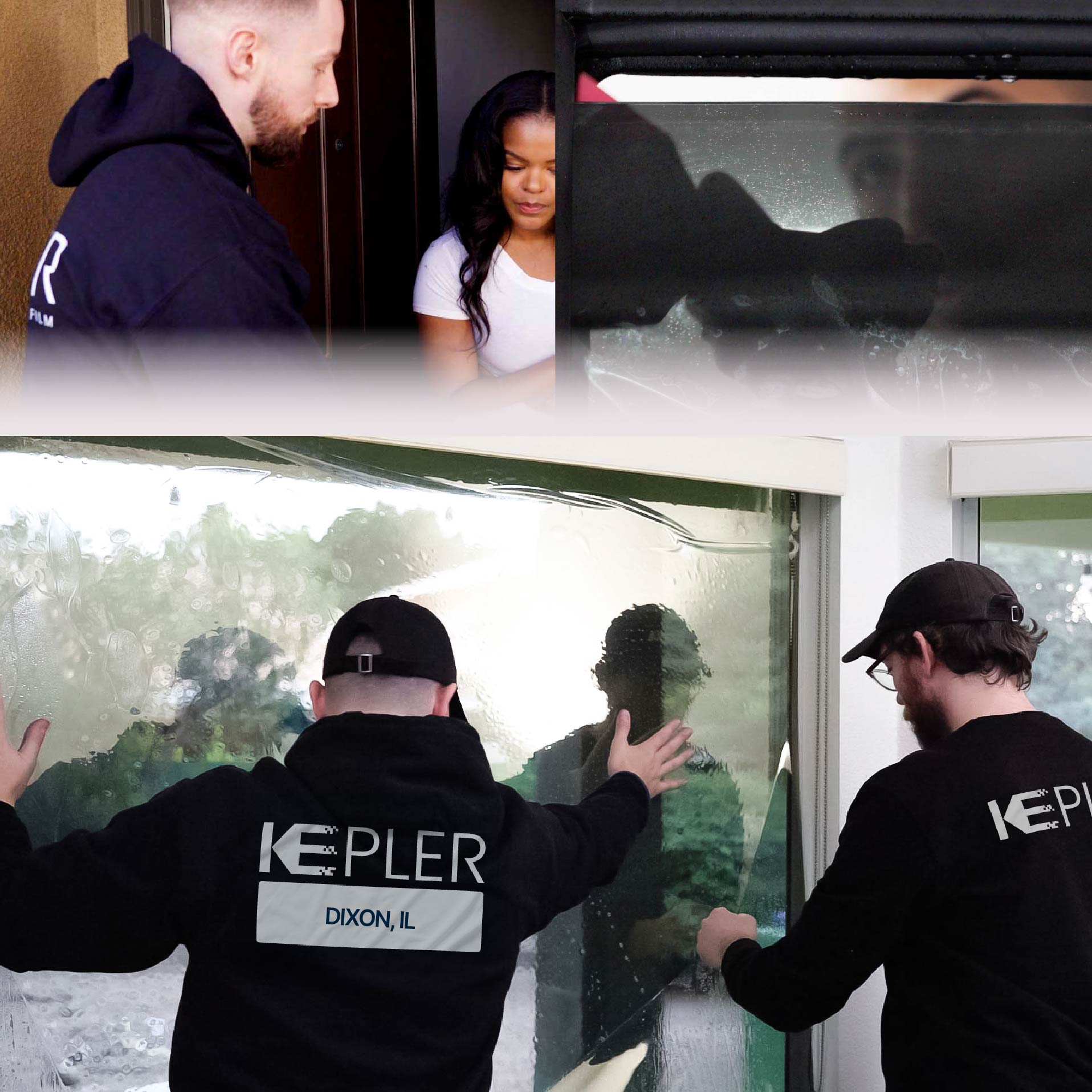 Kepler Specialist Performing Commercial Window Tinting in Dixon Dixon