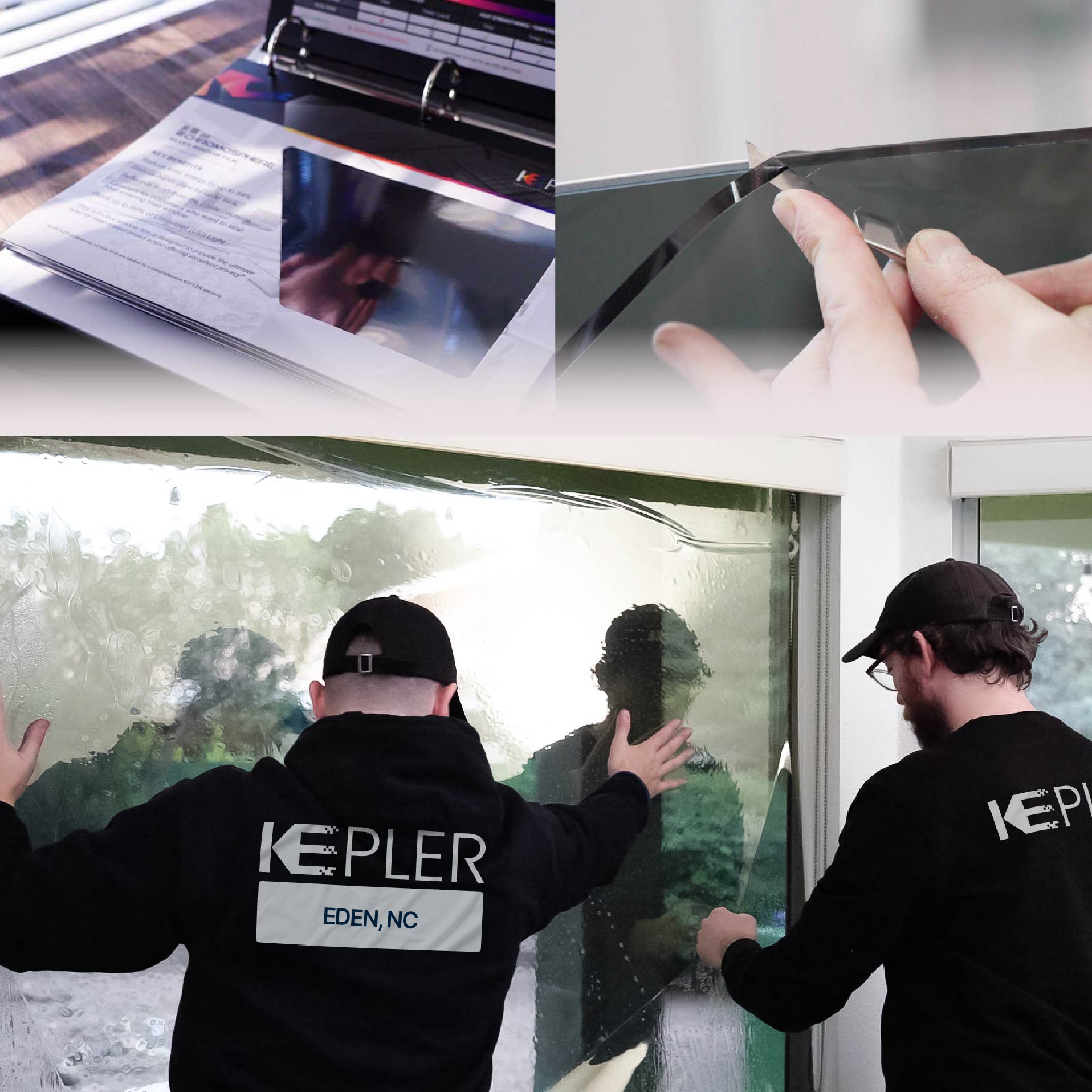 Kepler Specialist Performing Commercial Window Tinting in Eden Eden